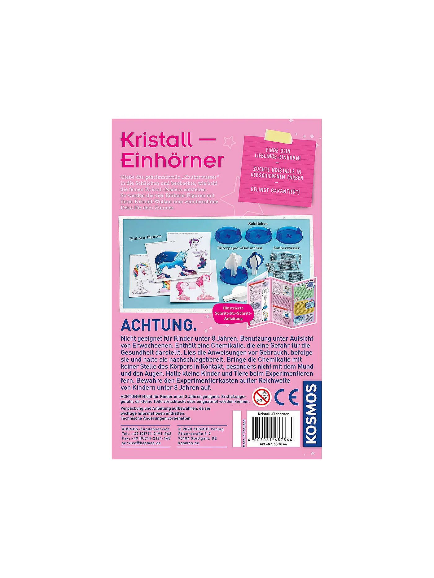 KOSMOS | Kristall-Einhörner - Magische Kristalle züchten | keine Farbe