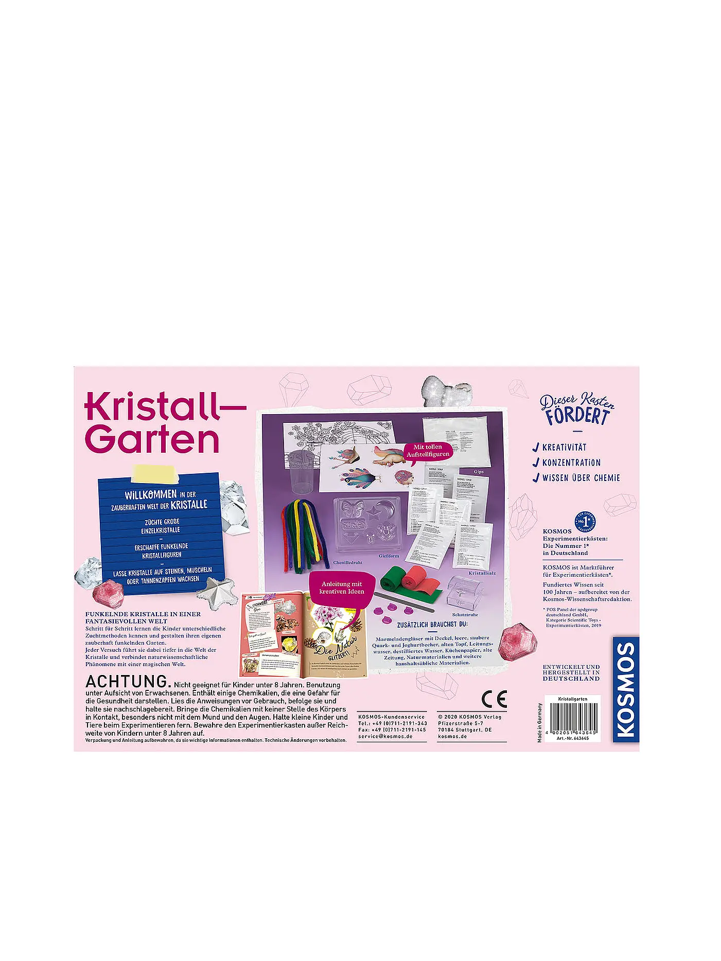 KOSMOS | Kristall-Garten - Märchenhafte Kristalle züchten | keine Farbe