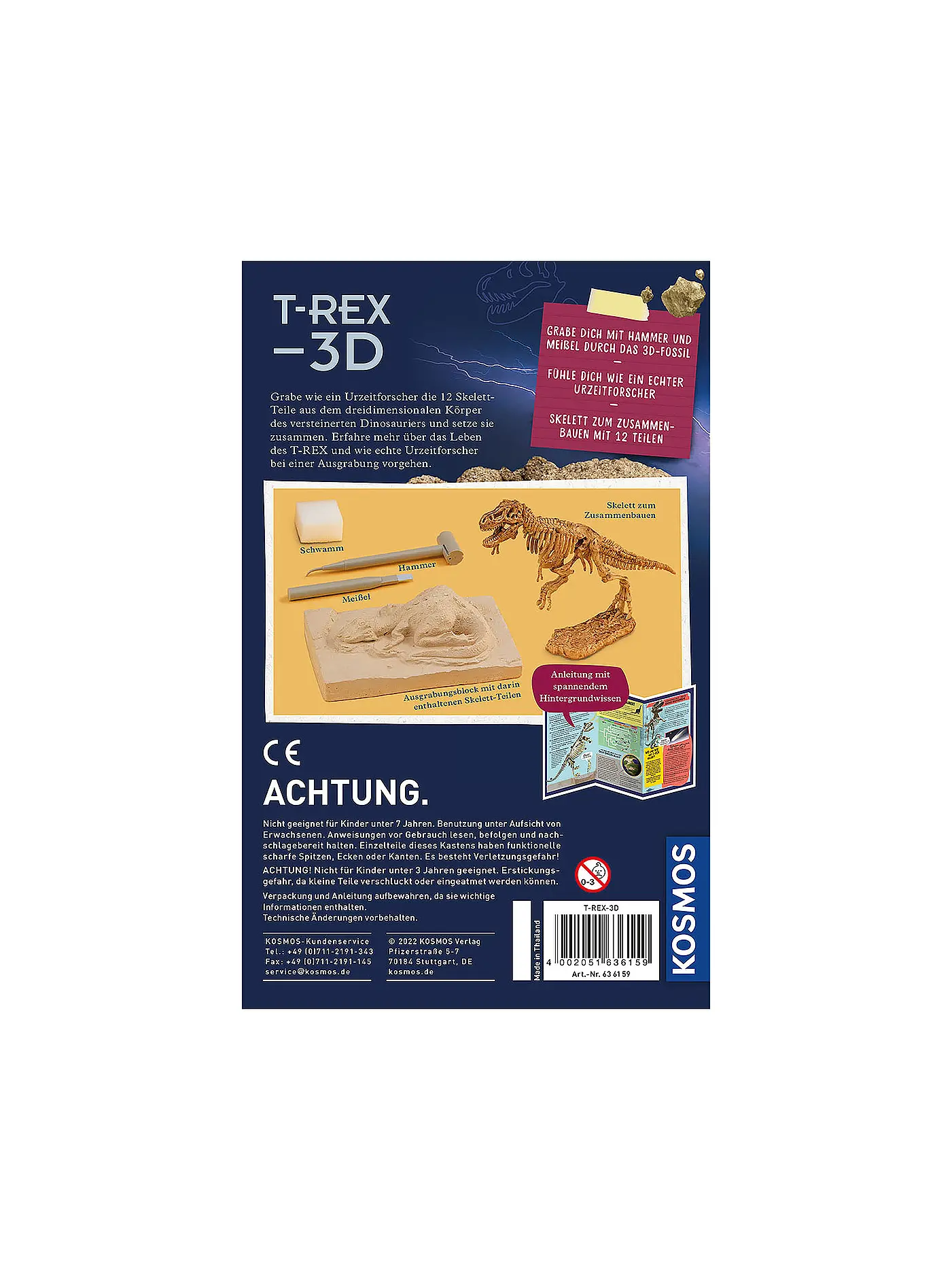 KOSMOS | T-REX - 3D | keine Farbe
