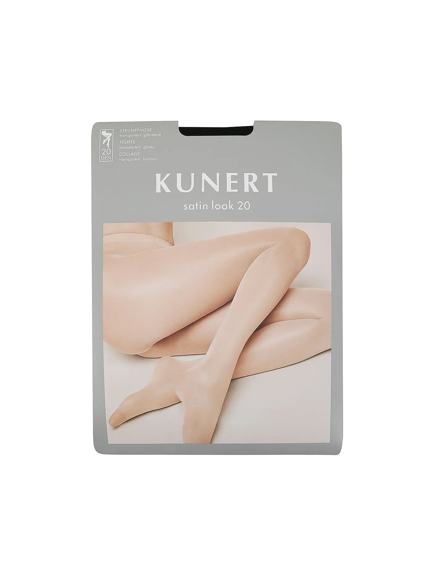 KUNERT | Feinstrumpfhose SATIN LOOK 20 marine | blau