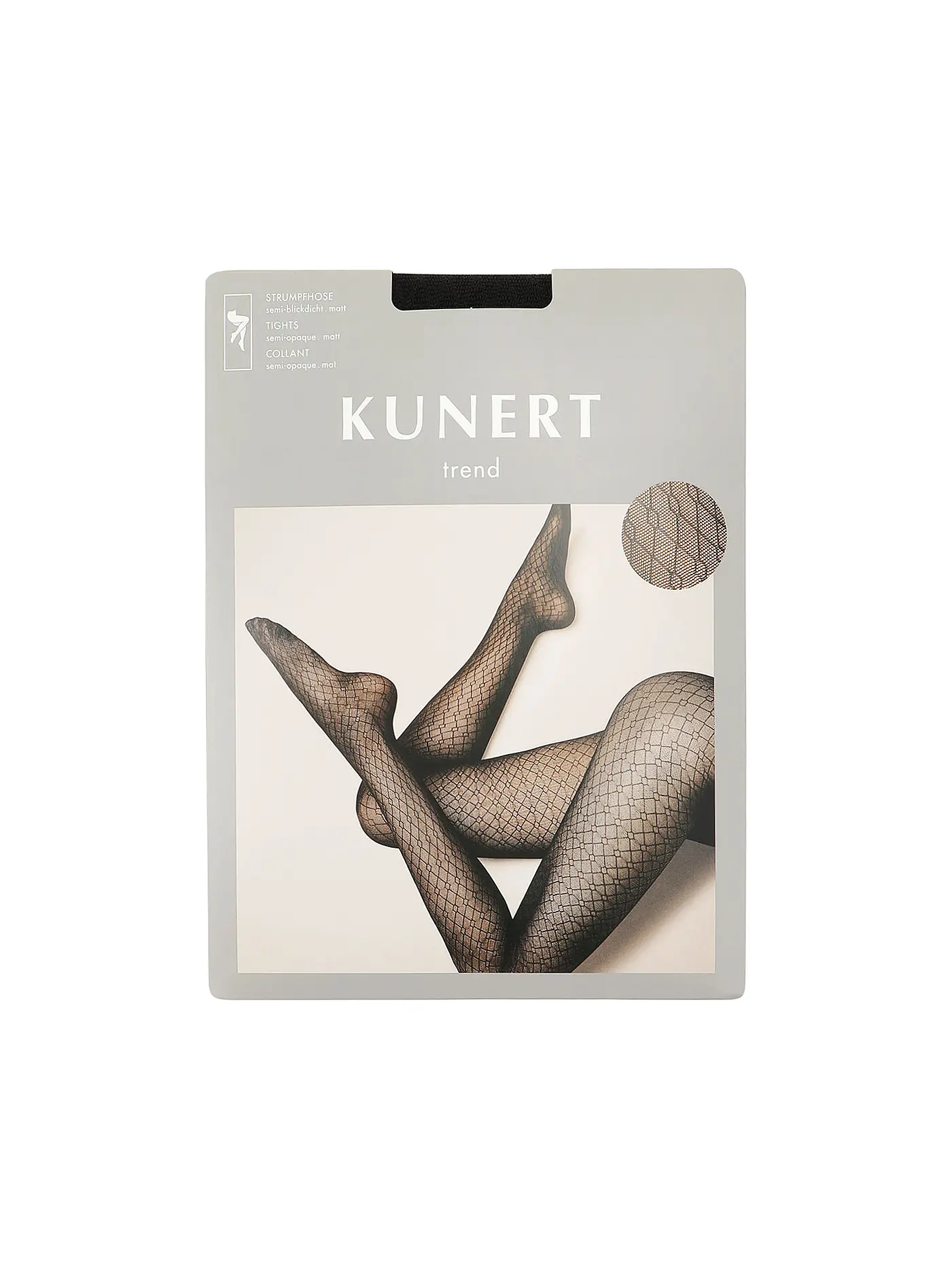 KUNERT | Modestrumpfhose DIAMOND black  | schwarz
