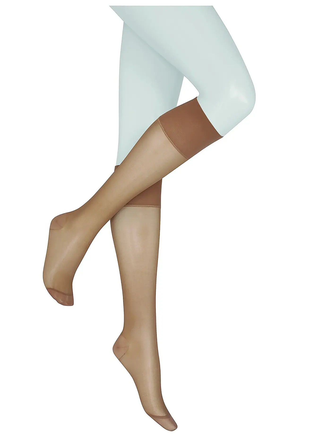 KUNERT | Kniestrümpfe  SUPER CONTROL 40 teint  | beige