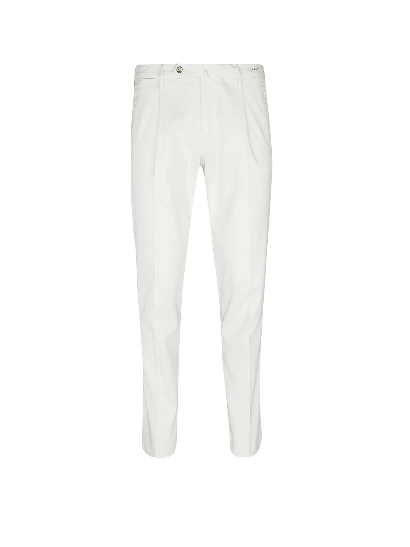 L.B.M.1911 | Chino Regular Fit POP | weiss