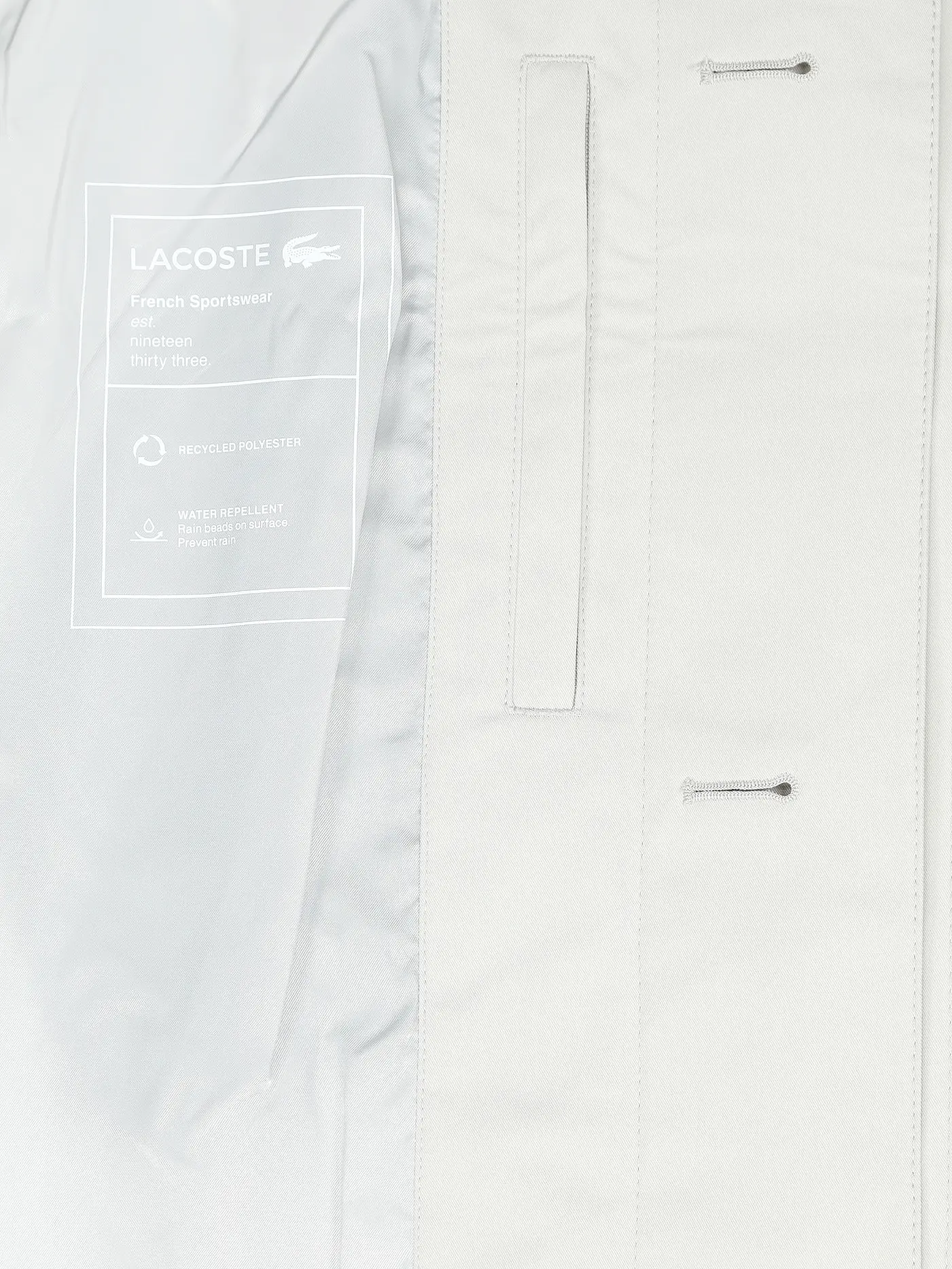 LACOSTE | Mantel | beige