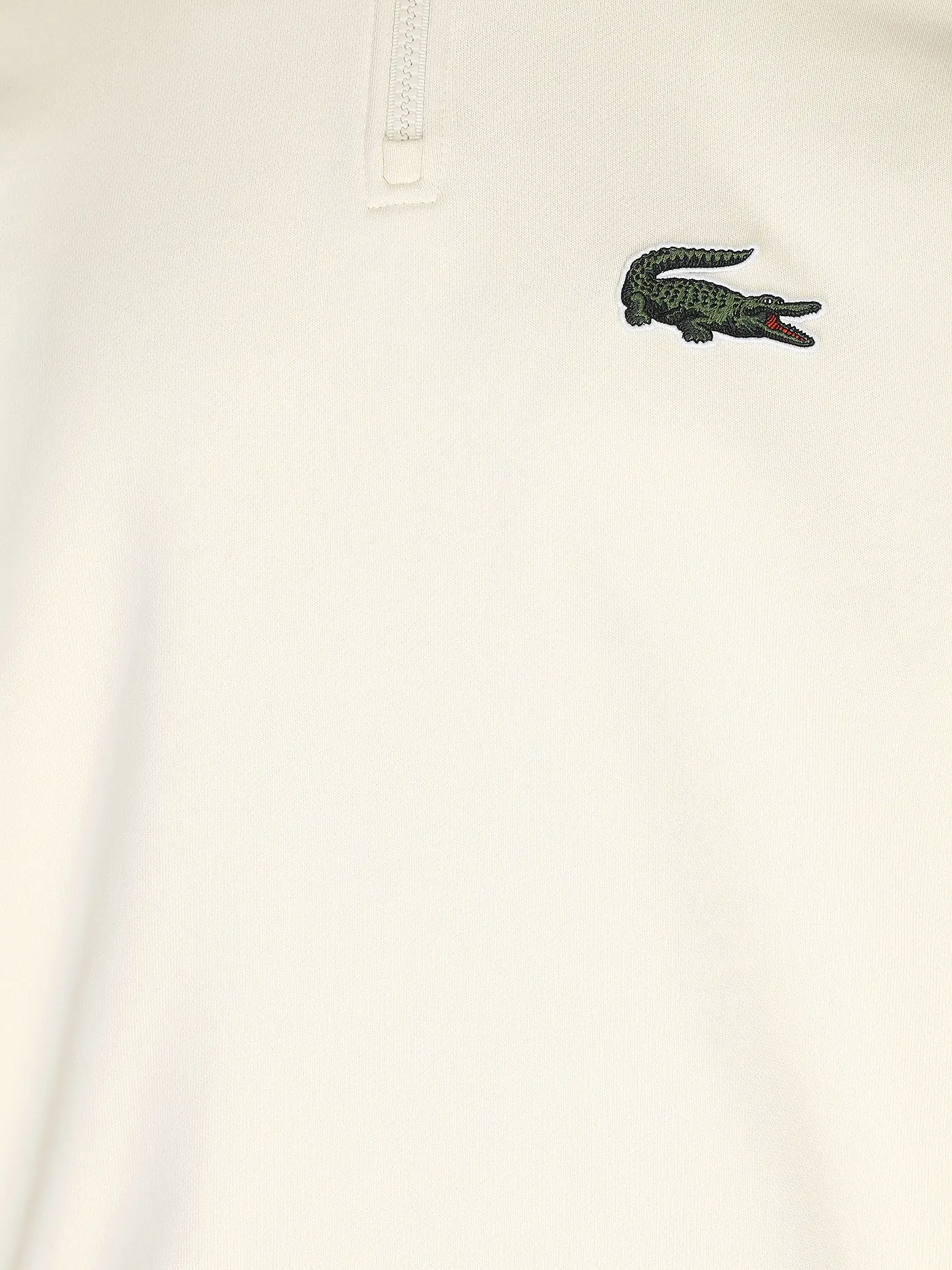 LACOSTE | Troyer Sweater | creme
