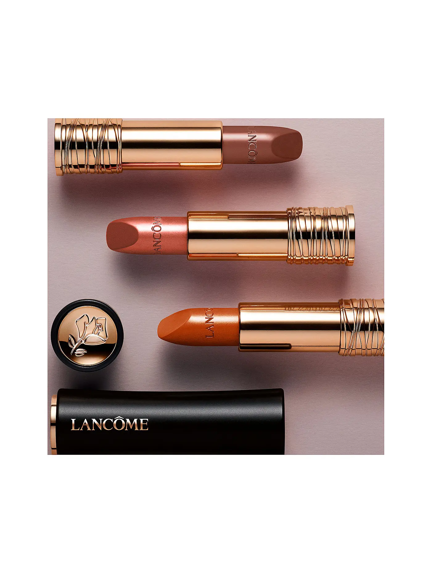LANCÔME | Lippenstift - L'Absolu Rouge Cream ( 546 But First Cofe )  | braun