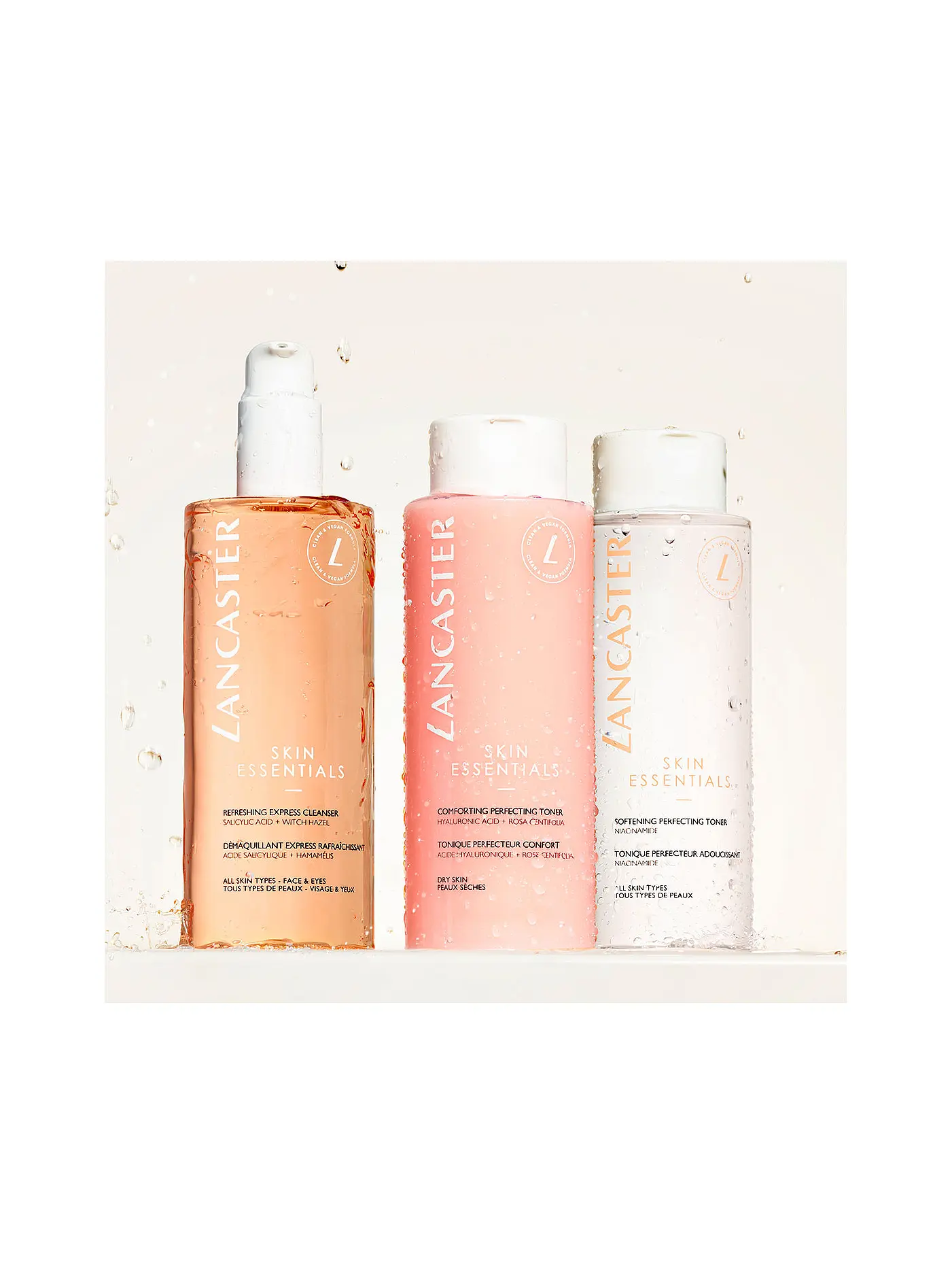 LANCASTER | Skin Essentials Refreshing Express Cleanser 400ml | keine Farbe