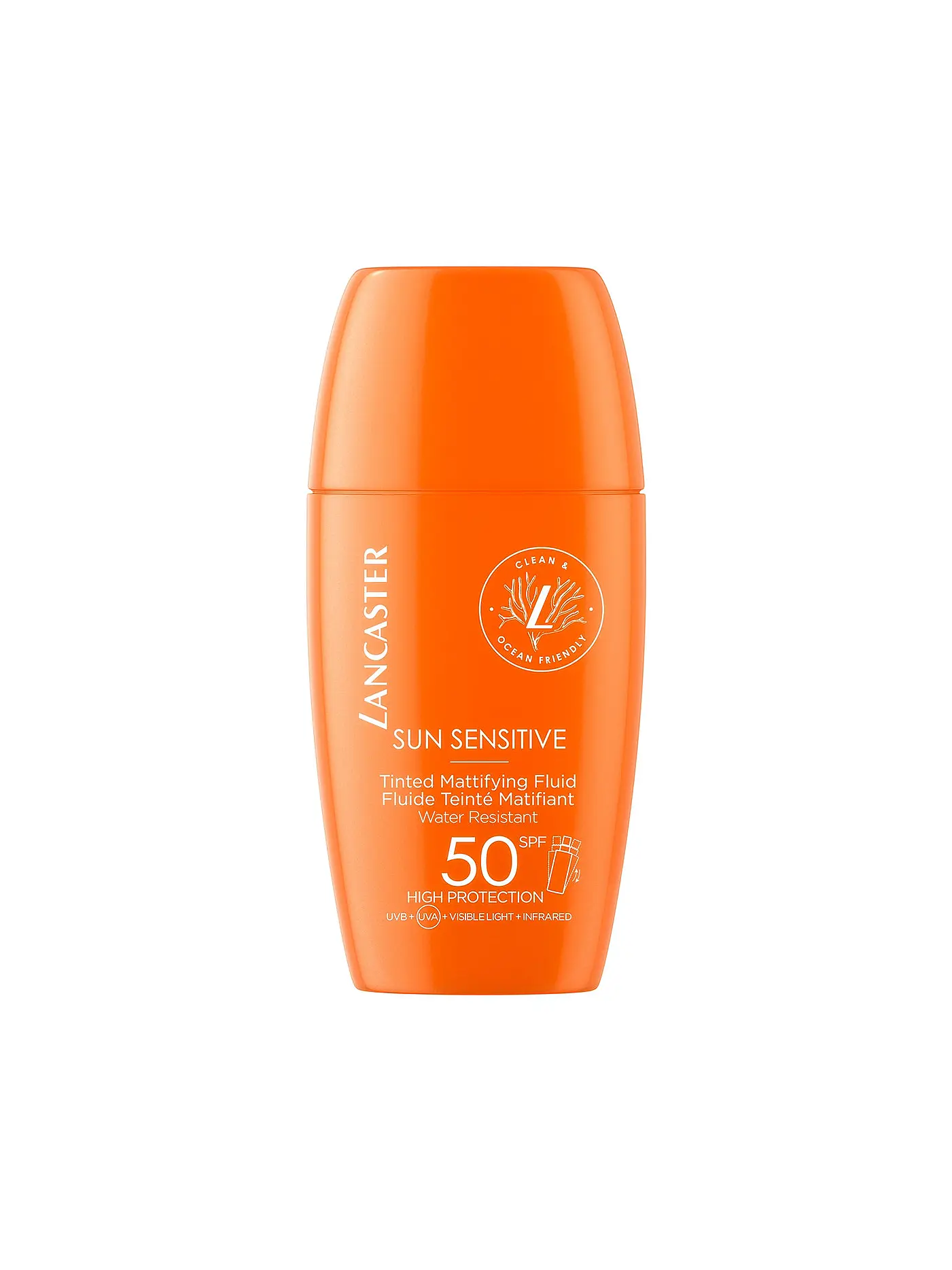 LANCASTER | Sun Sensitive Tinted Mattifying Fluid SPF50 30ml | keine Farbe