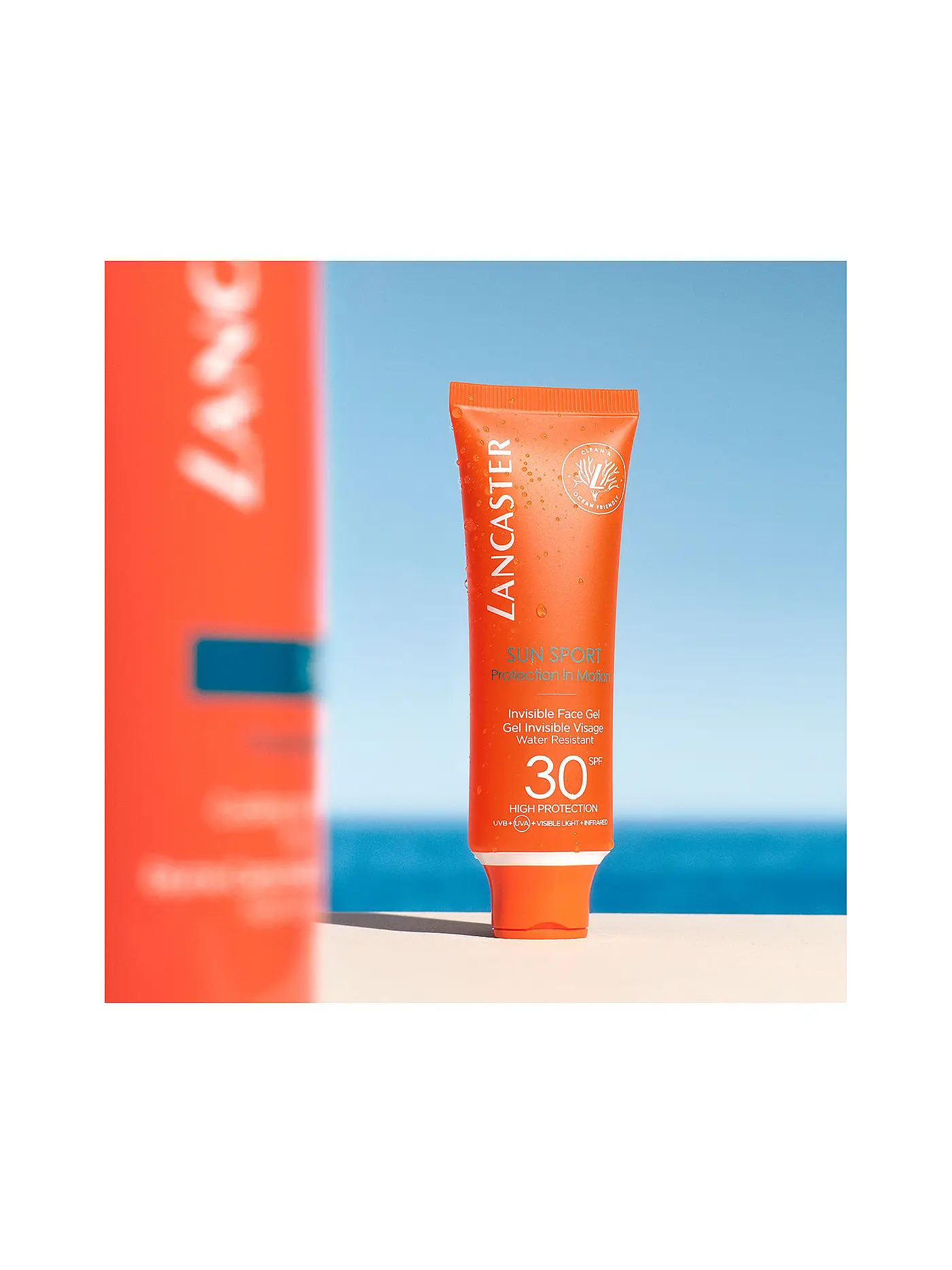 LANCASTER | Sun Sport Invisible Face Gel SPF30 50ml | keine Farbe