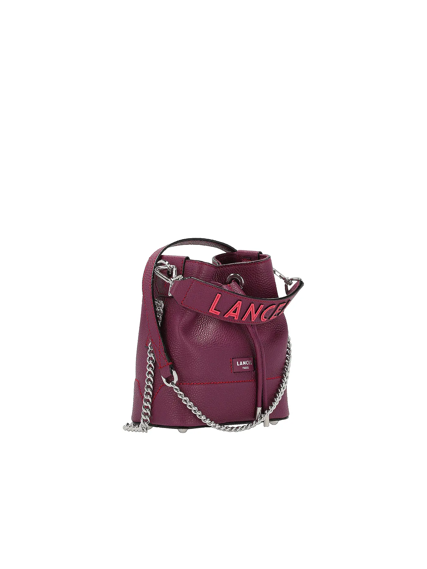 LANCEL | Ledertasche - Bucket Bag NINON DE LANCEL | beere