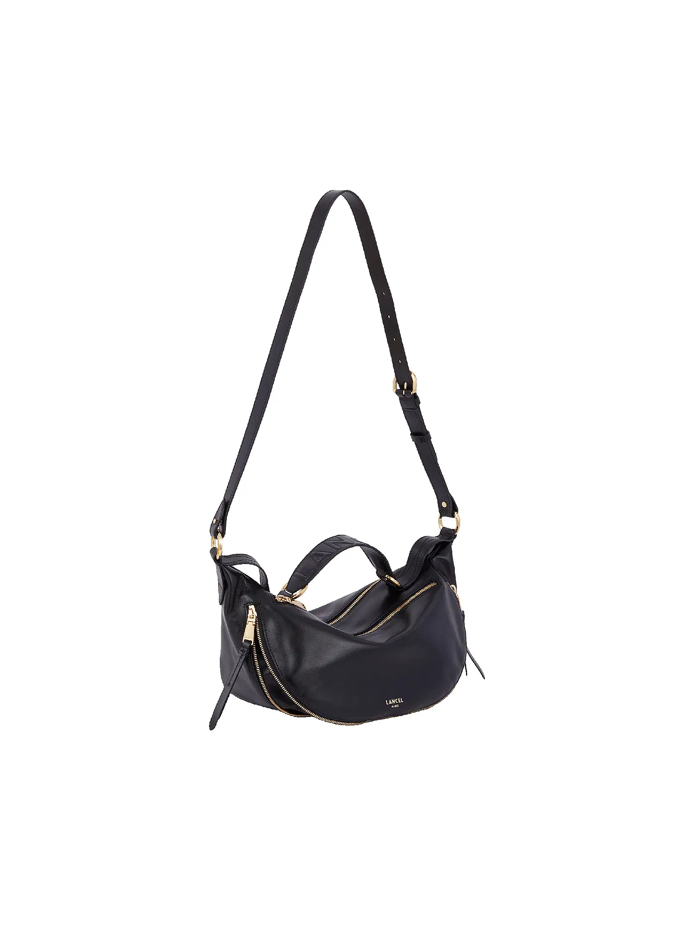 LANCEL | Ledertasche - Henkeltasche ORIGAMI DE LANCEL | schwarz