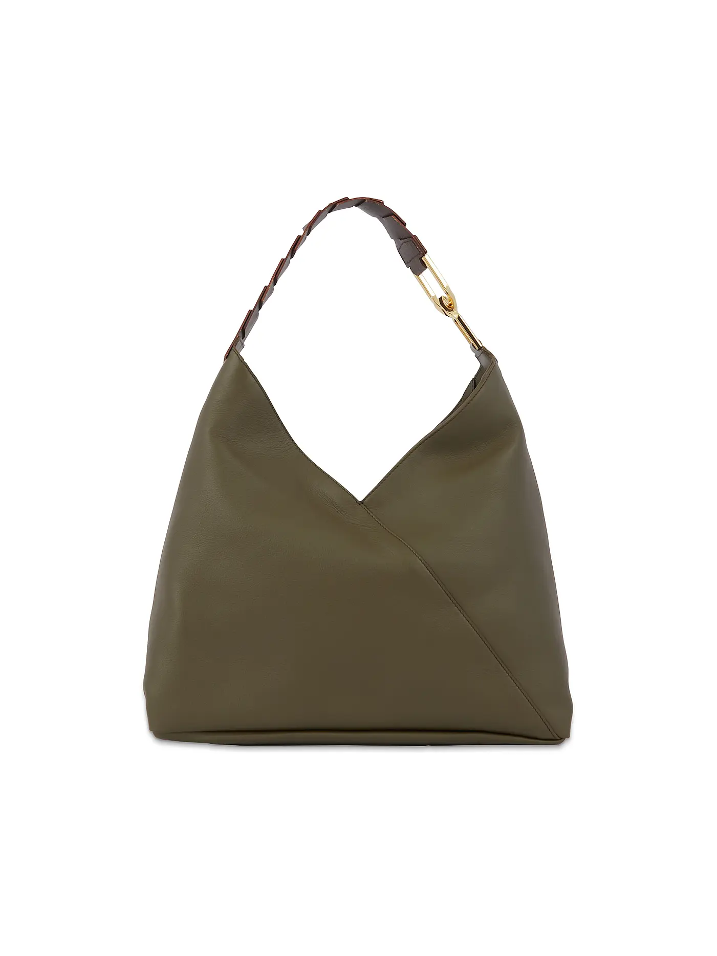 LANCEL | Ledertasche - Hobo Bag PAGODE | olive