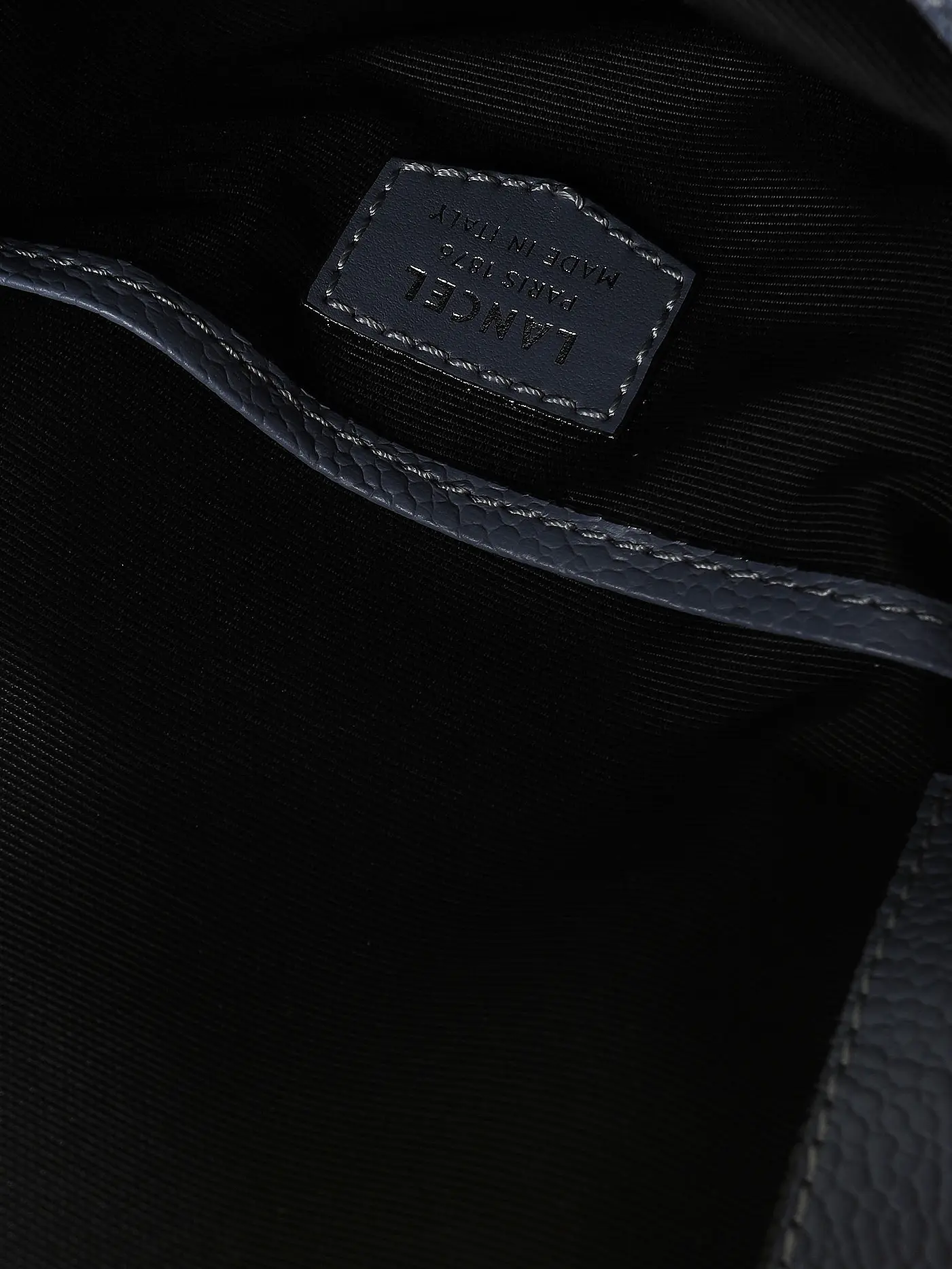 LANCEL | Ledertasche - Mini Bag  | grau