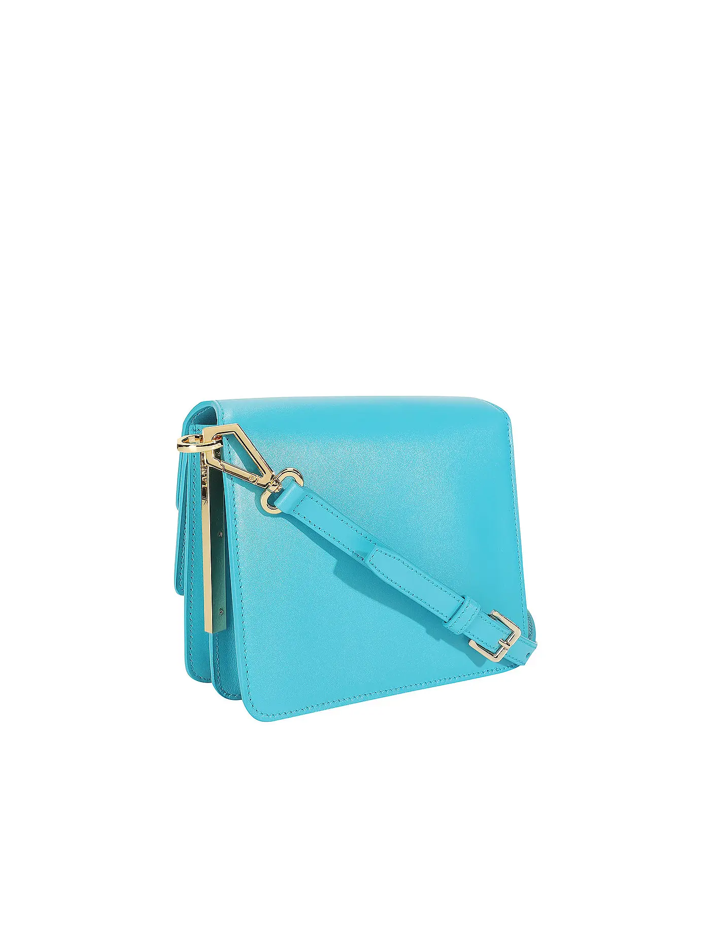 LANCEL | Ledertasche - Mini Bag IDYLLE DE LANCEL S | türkis
