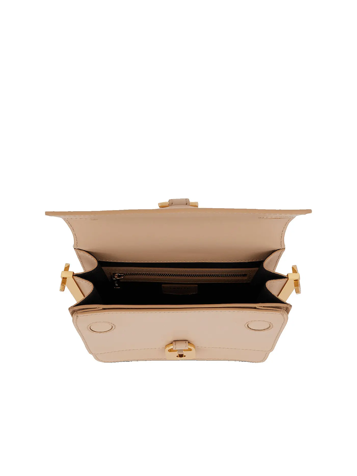 LANCEL | Ledertasche - Mini Bag IDYLLE DE LANCEL S | beige