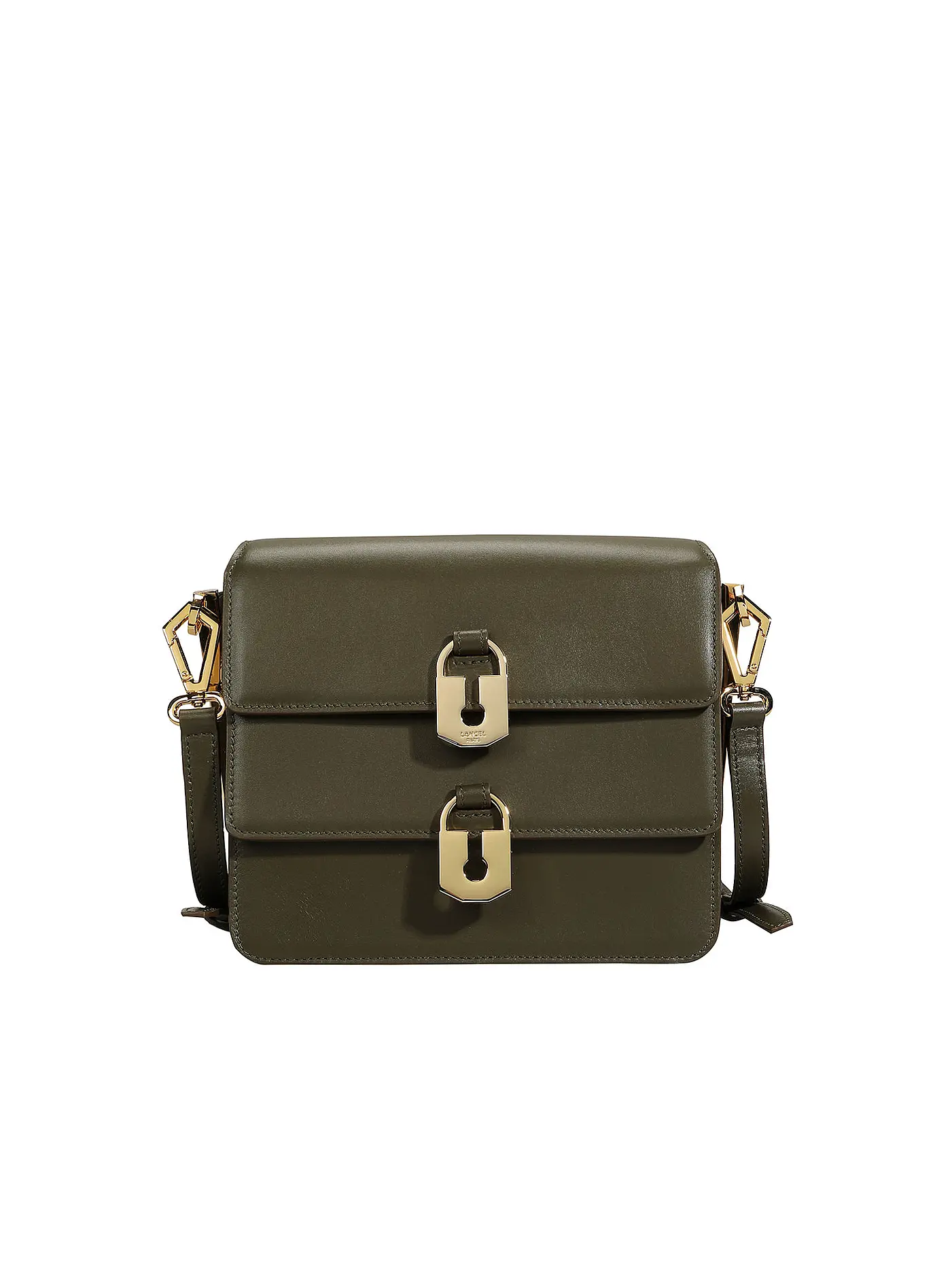 LANCEL | Ledertasche - Umhängetasche IDYLLE   | olive