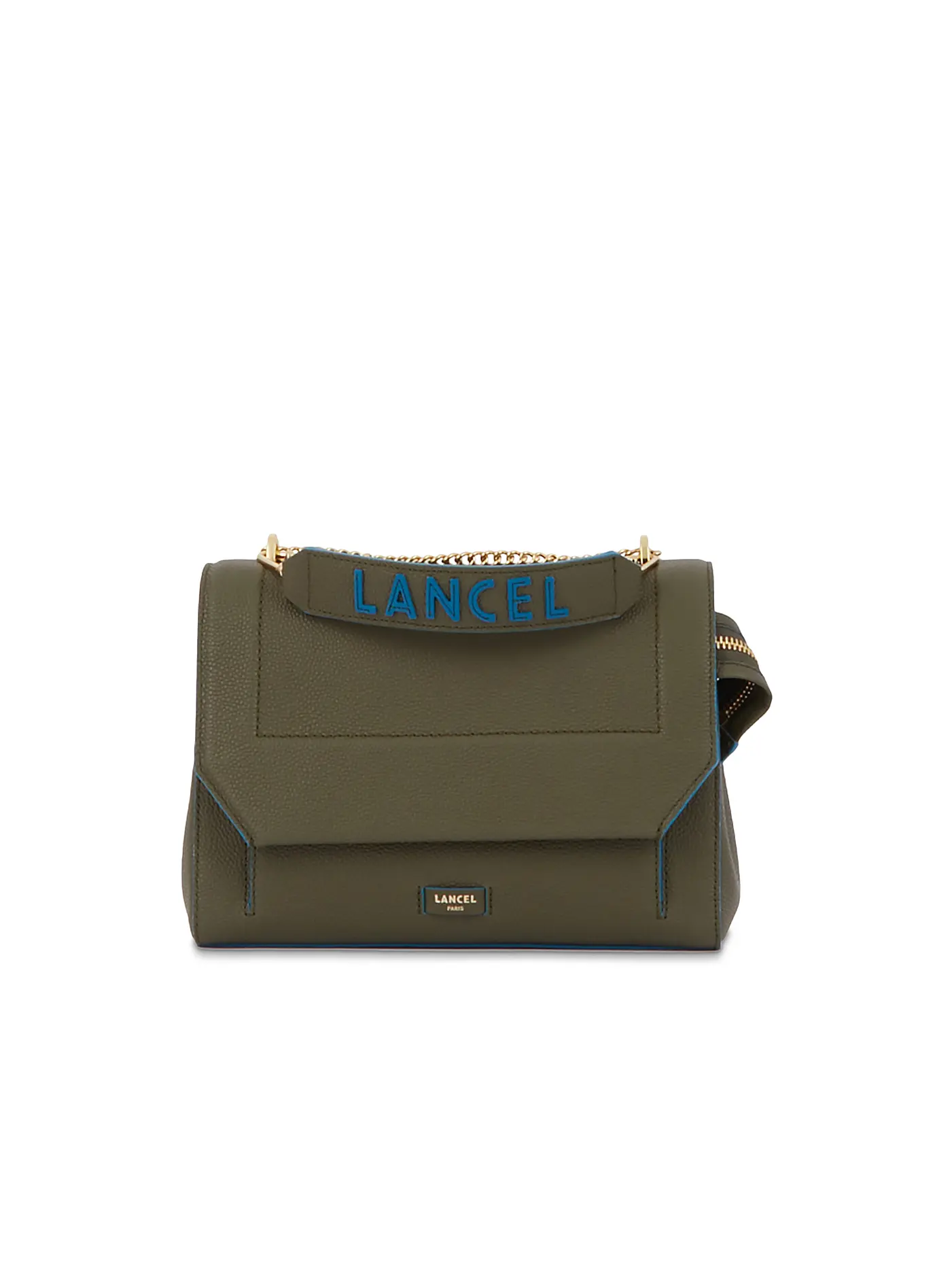 LANCEL | Ledertasche - Umhängetasche NINON DE LANCEL Small | olive