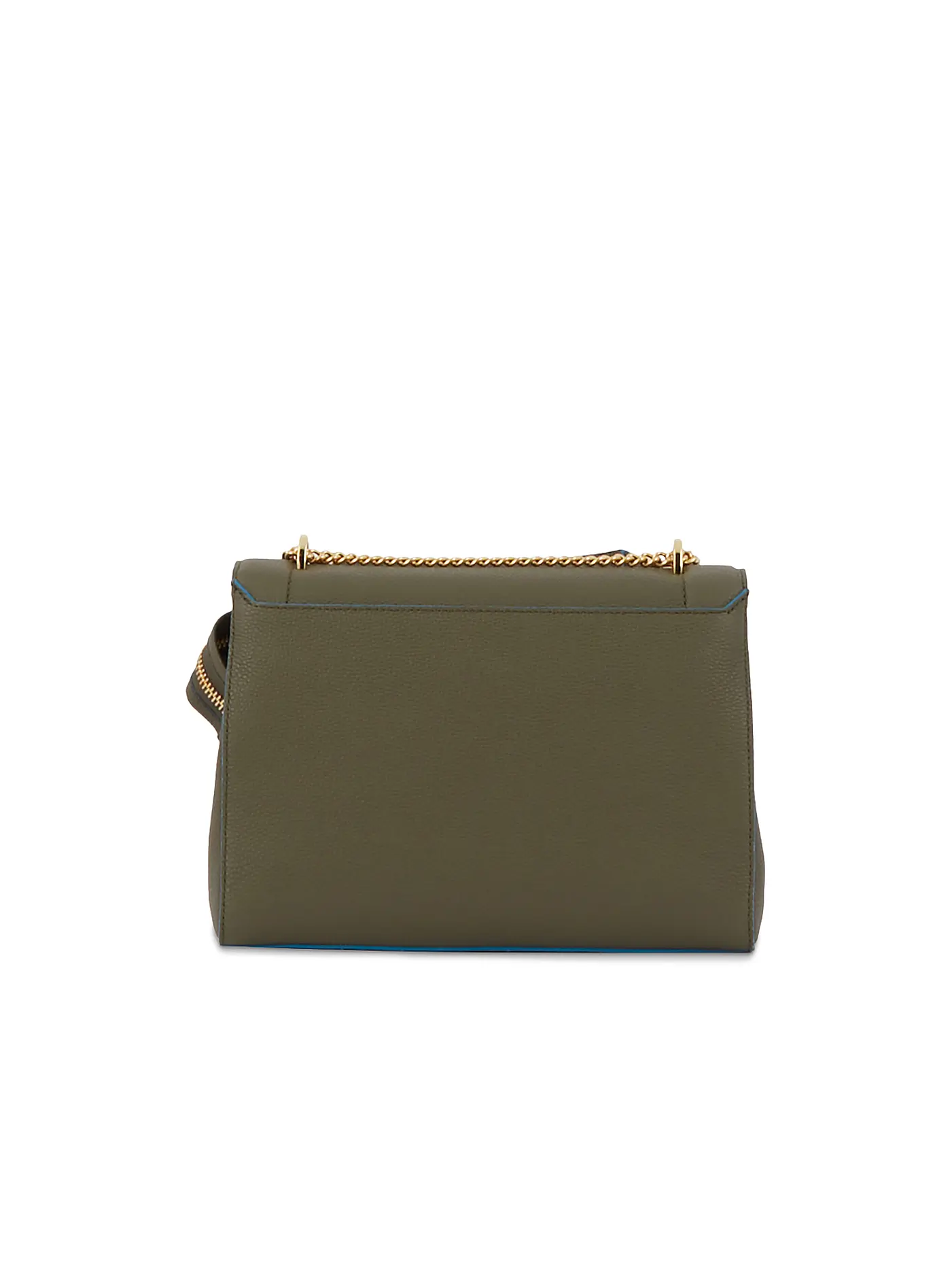 LANCEL | Ledertasche - Umhängetasche NINON DE LANCEL Small | olive