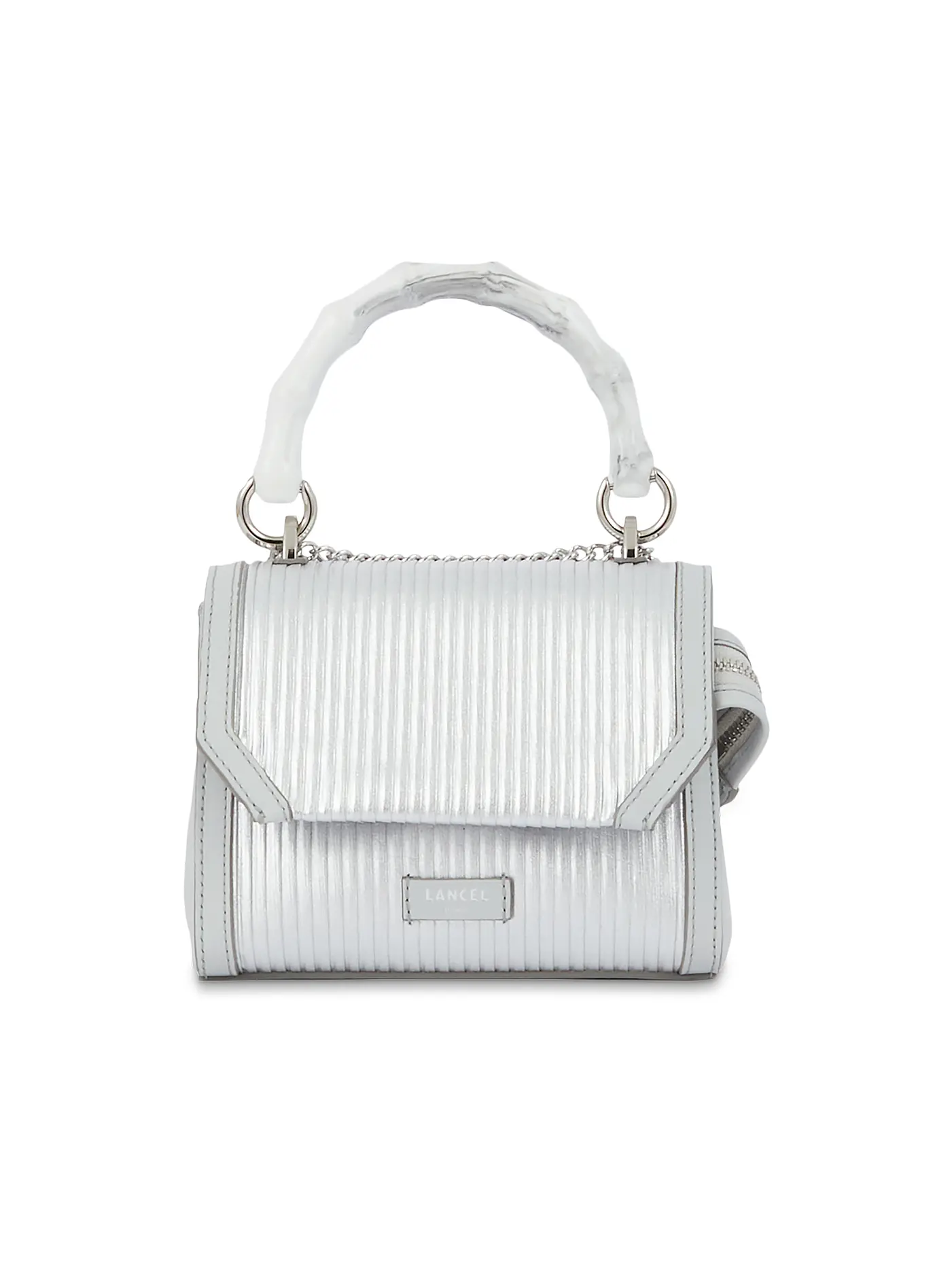 LANCEL | Tasche - Mini Bag NINON DE LANCEL | silber