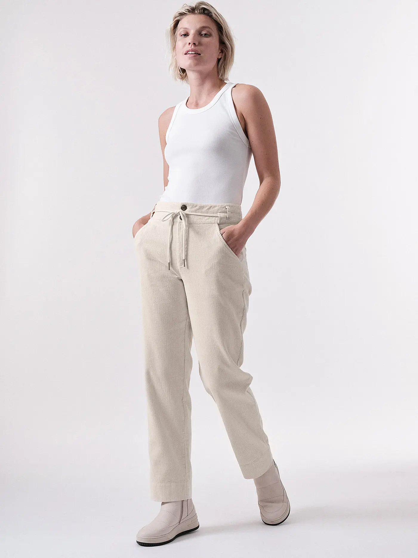 LANIUS | Cordhose | beige