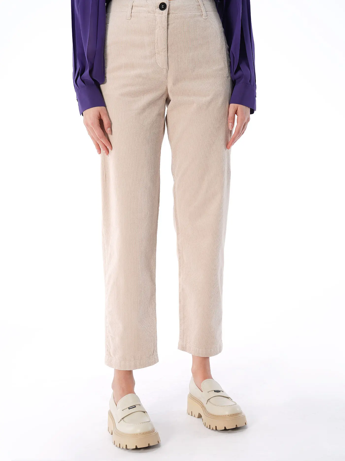 LANIUS | Cordhose | beige