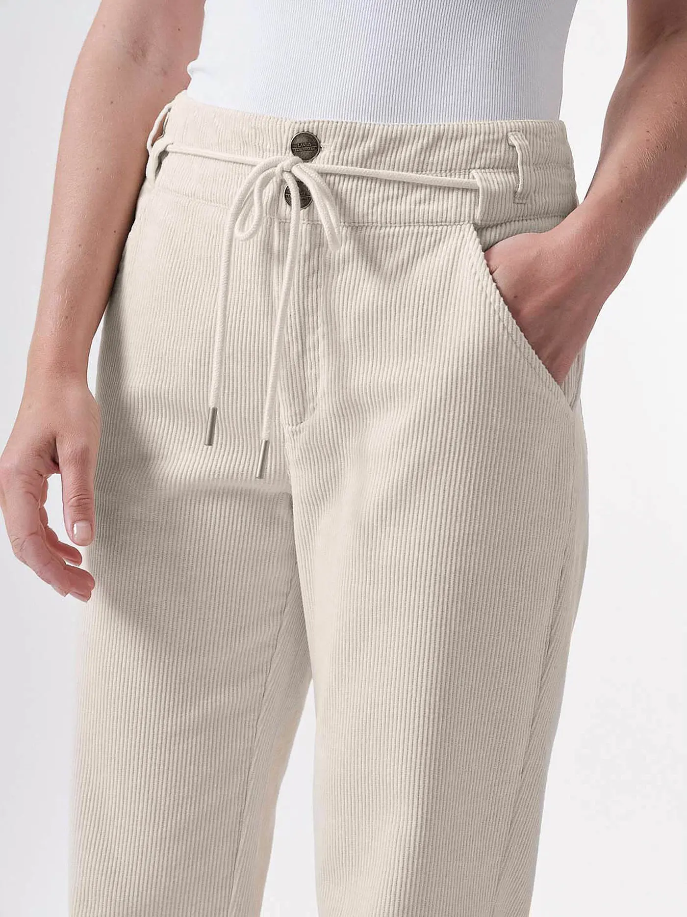 LANIUS | Cordhose | beige