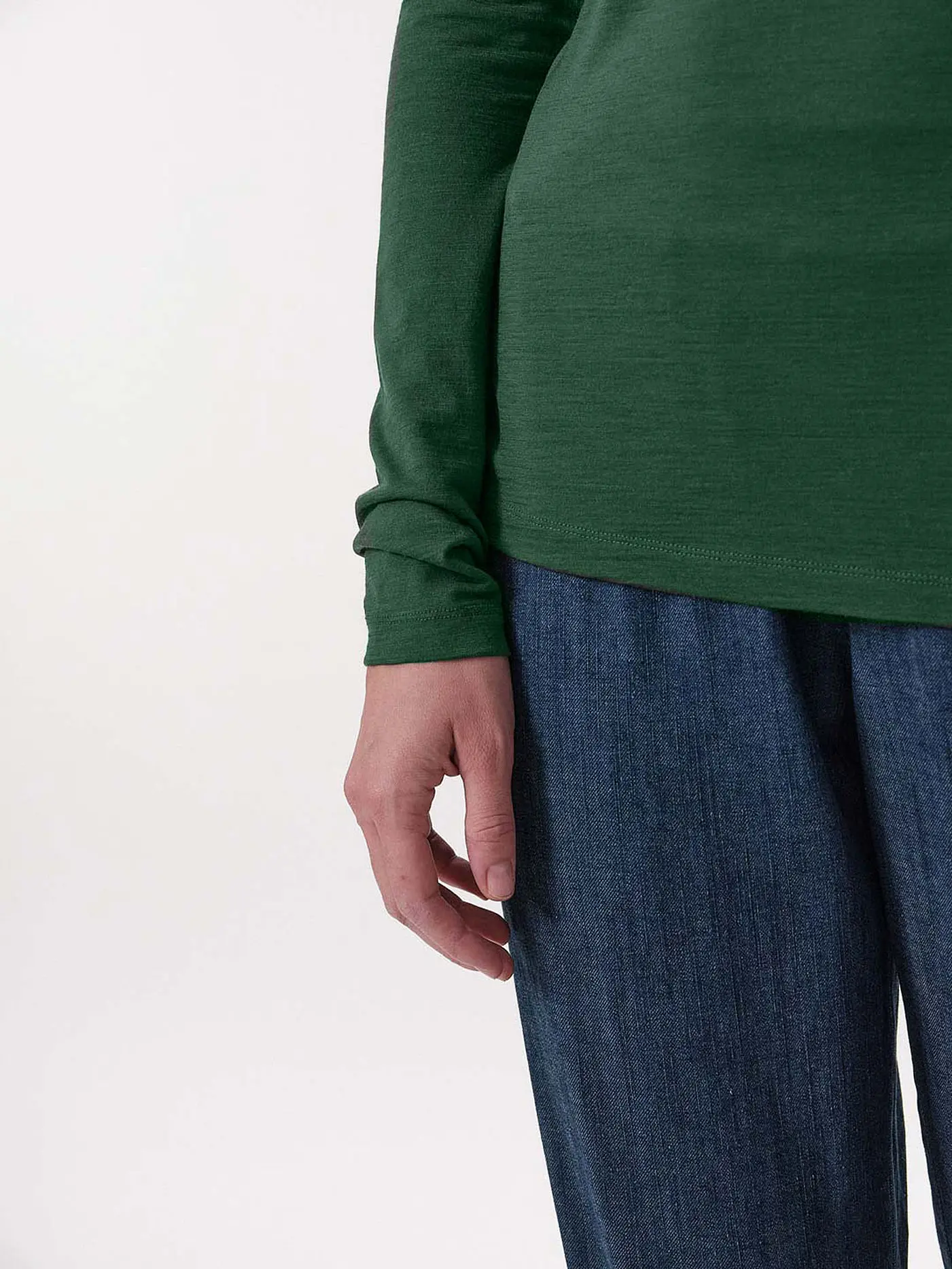 LANIUS | Langarmshirt | dunkelgrün