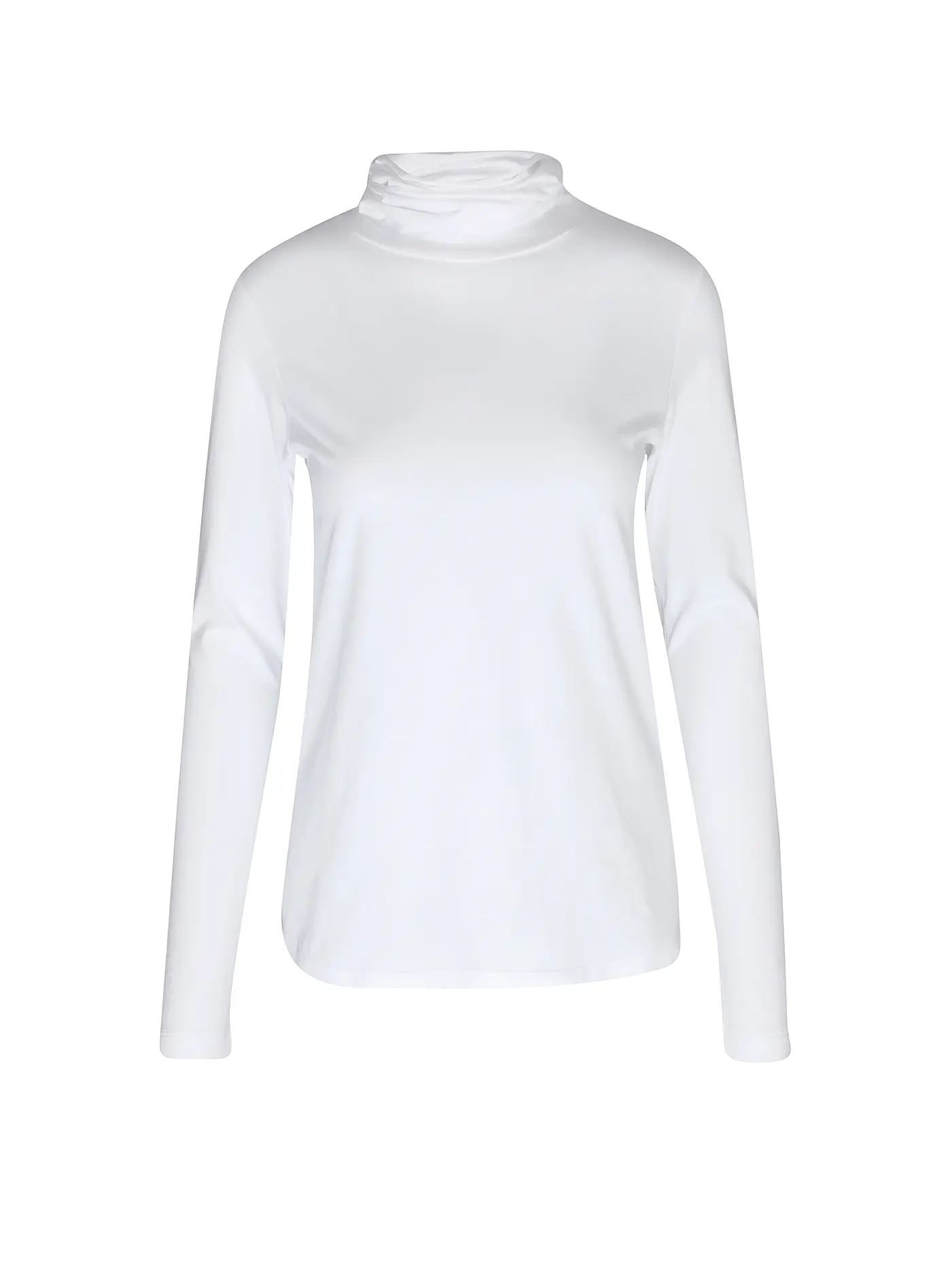 LANIUS | Rollkragenshirt  | weiss