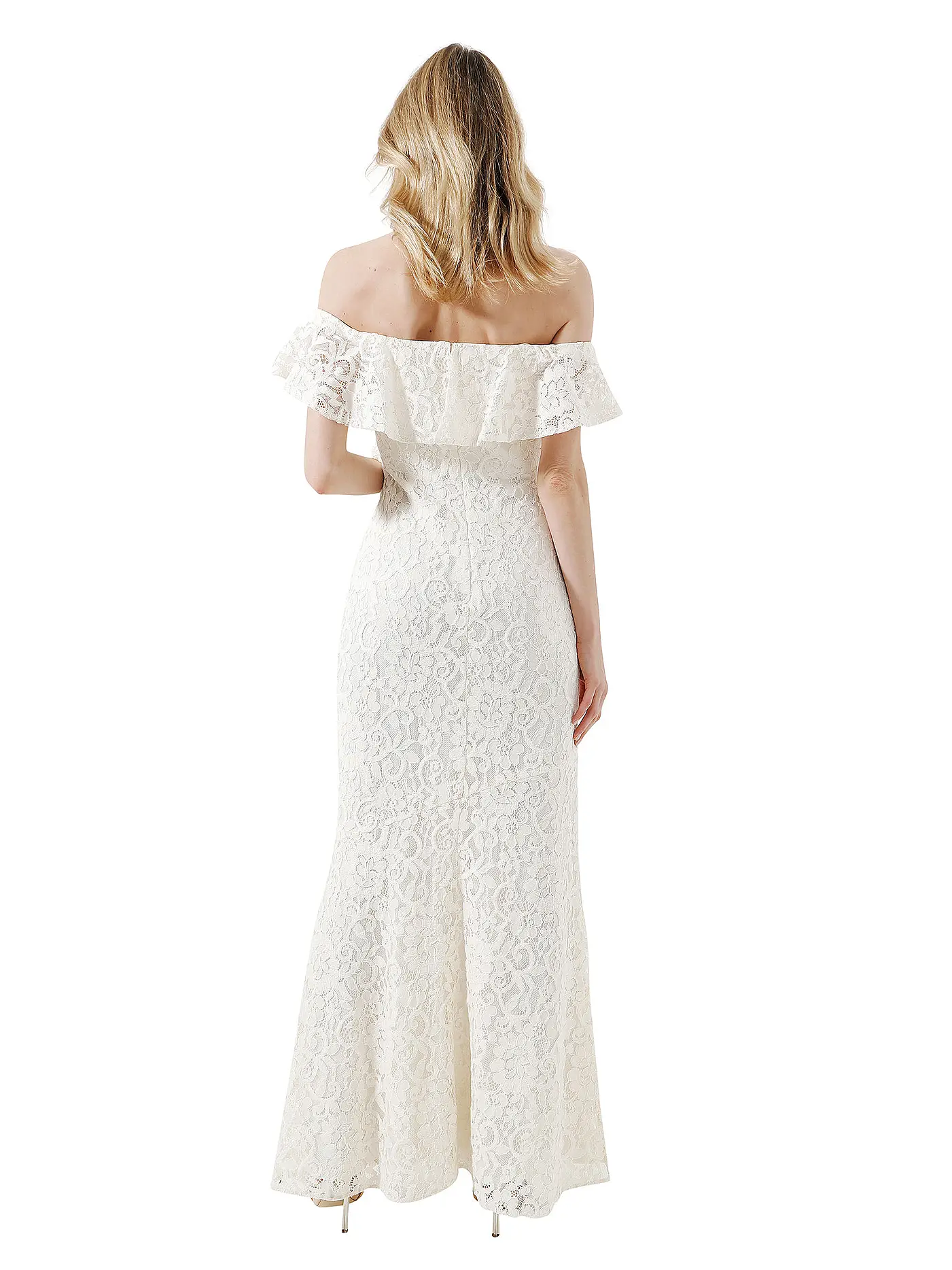 LAUREN RALPH LAUREN | Abendkleid "Radley" | beige