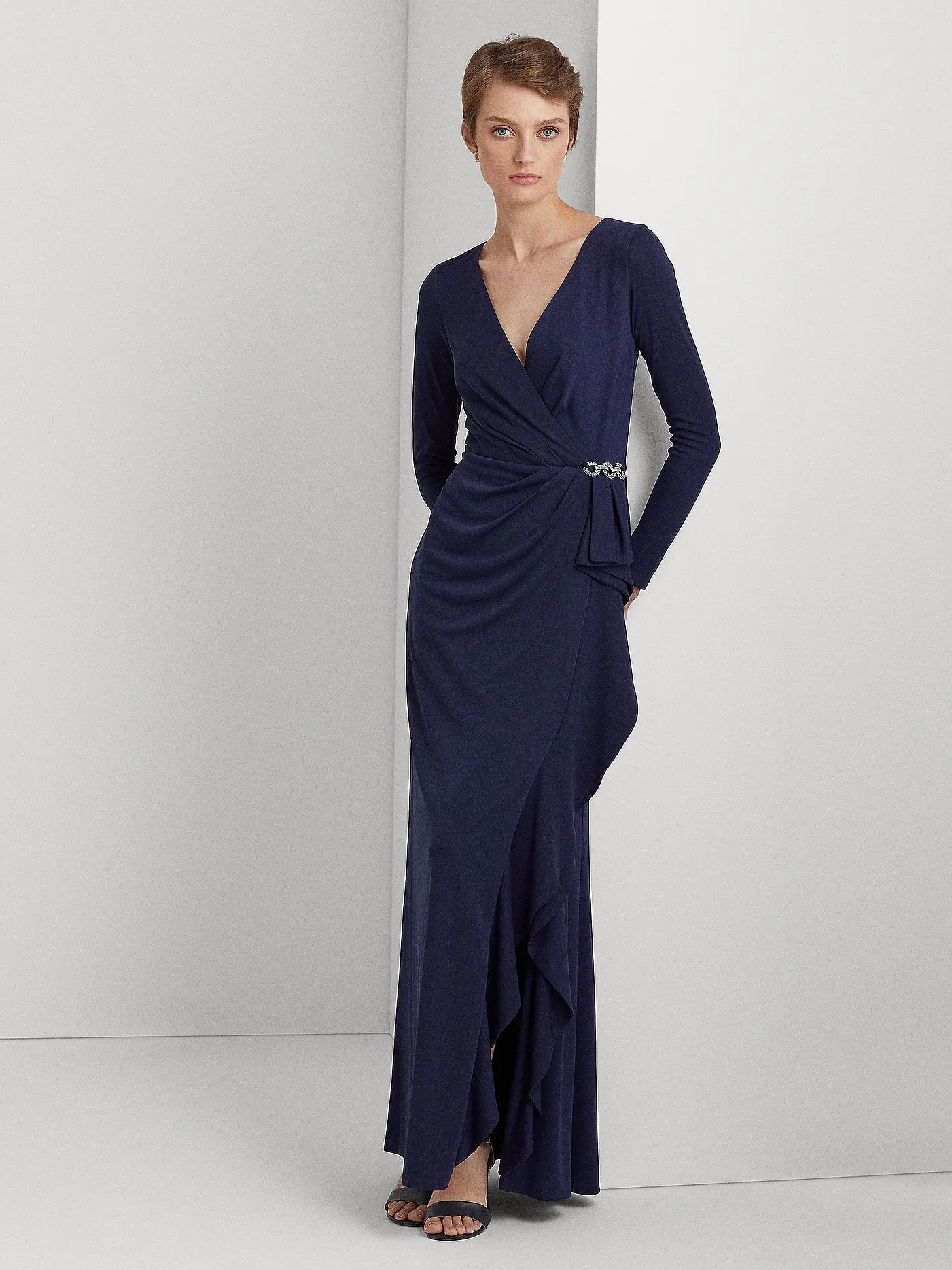 LAUREN RALPH LAUREN | Abendkleid | dunkelblau