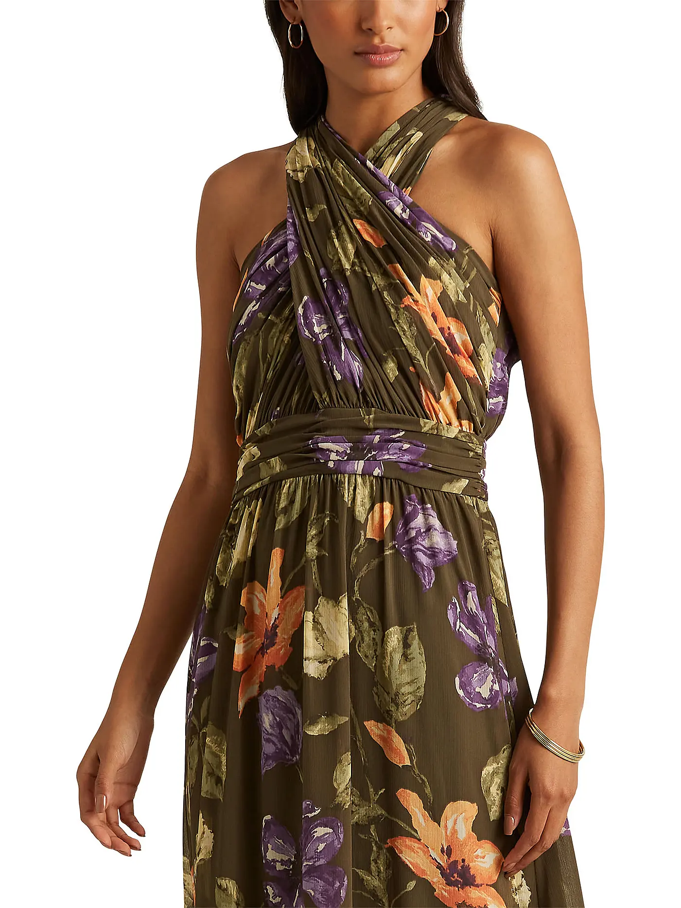 LAUREN RALPH LAUREN | Abendkleid | bunt