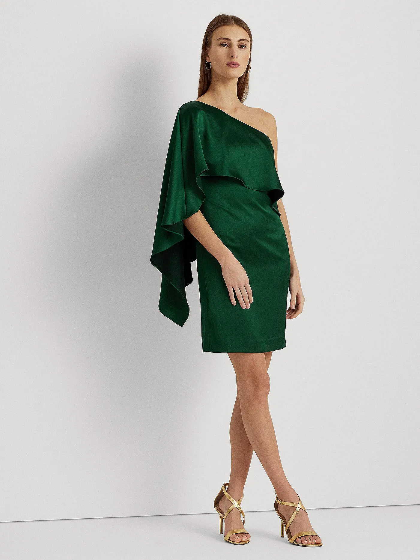 LAUREN RALPH LAUREN | Cocktailkleid DIETBALD | dunkelgrün