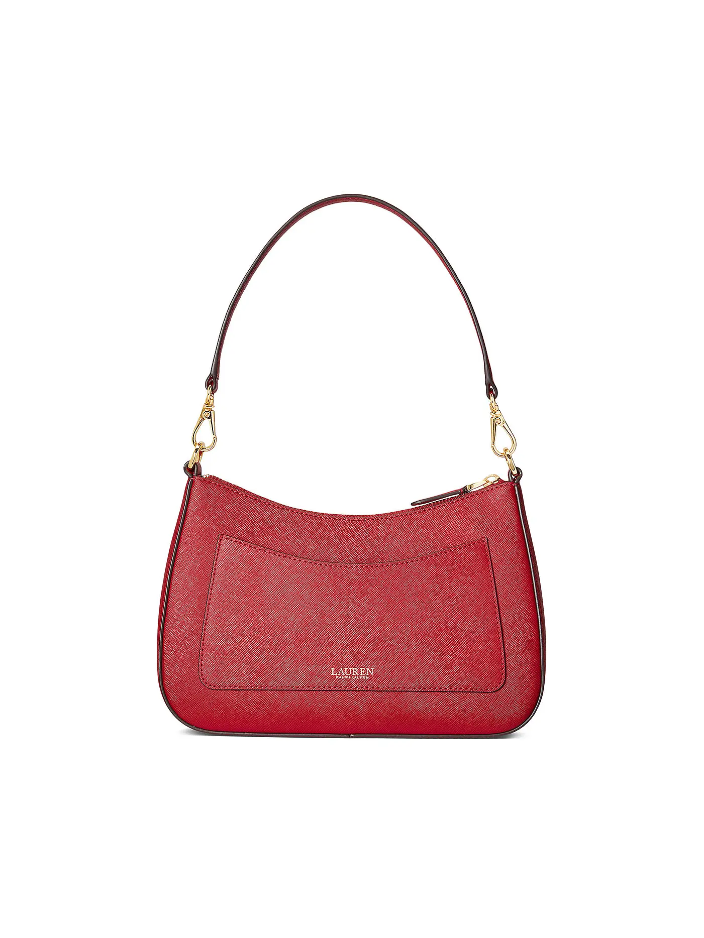 LAUREN RALPH LAUREN | Ledertasche - Henkeltasche DANNI 26 Medium | rot