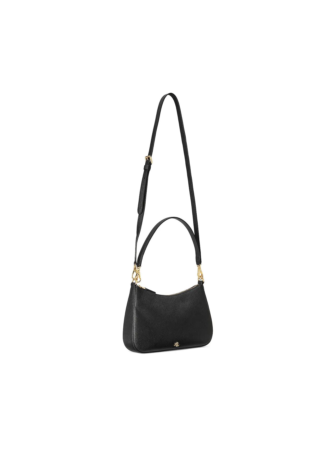 LAUREN RALPH LAUREN | Ledertasche - Henkeltasche DANNI 26 Medium | schwarz