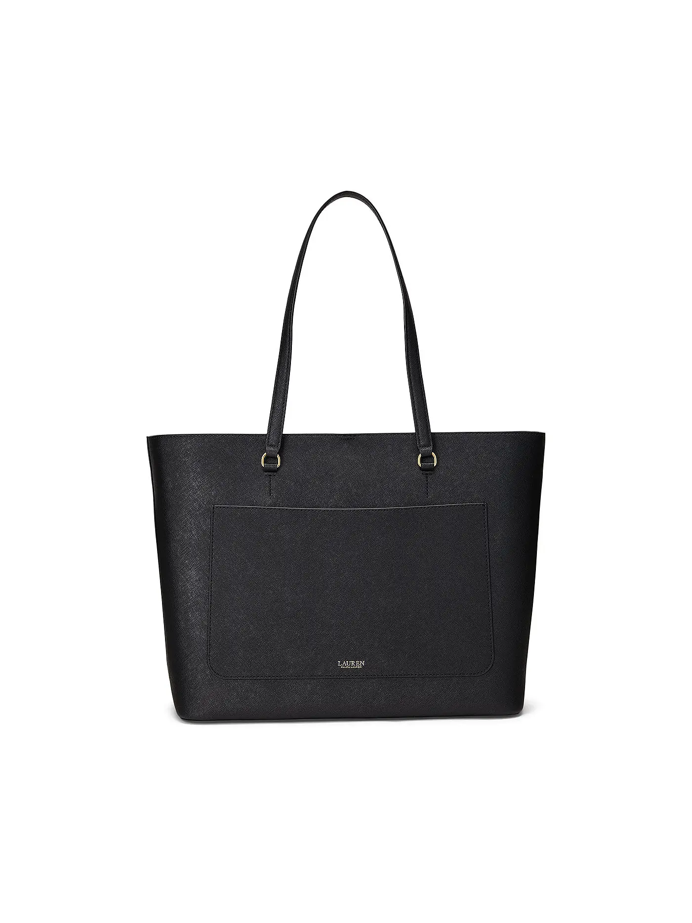LAUREN RALPH LAUREN | Ledertasche - Shopper KARLY TOTE Large | schwarz