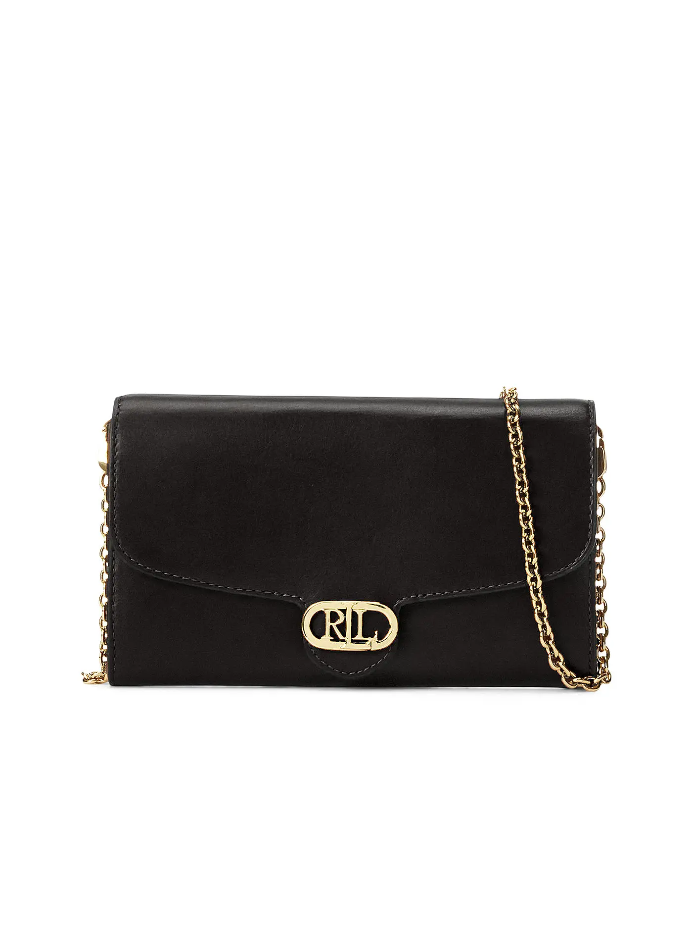 LAUREN RALPH LAUREN | Ledertasche - Umhängetasche ADAIR | schwarz