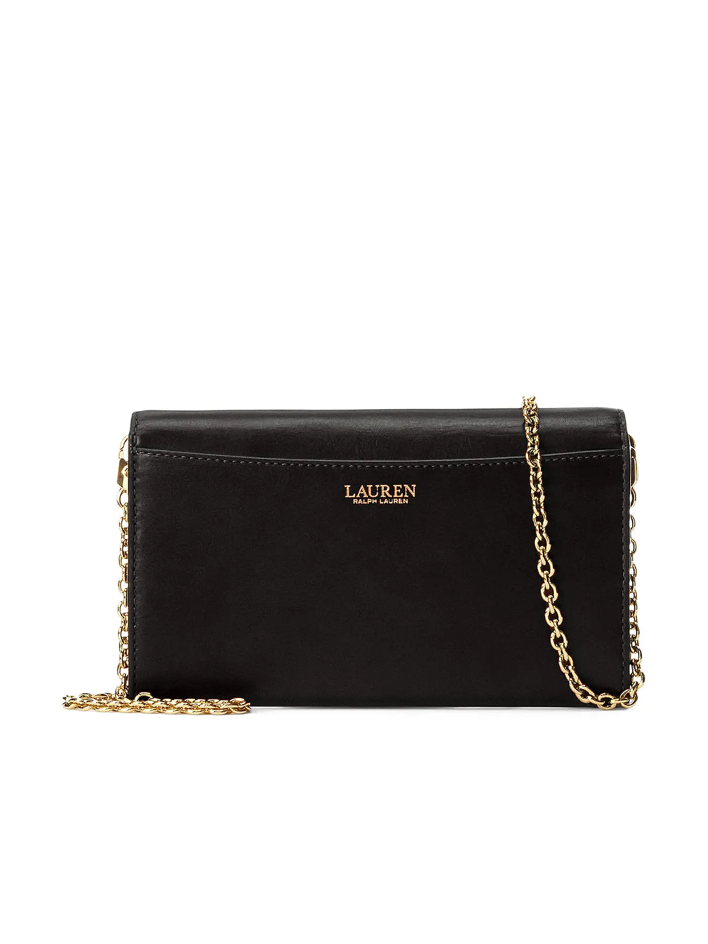 LAUREN RALPH LAUREN | Ledertasche - Umhängetasche ADAIR | schwarz