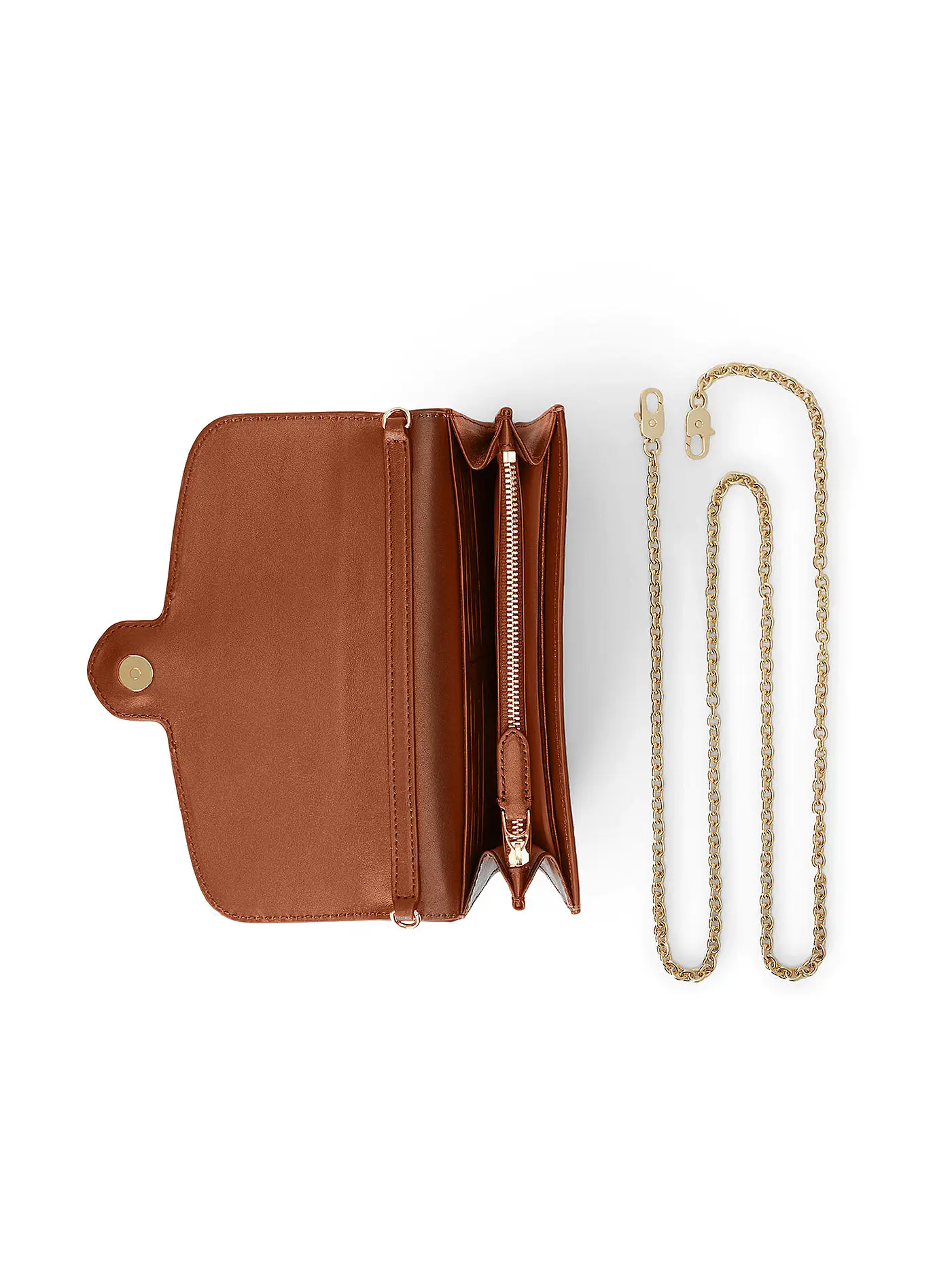 LAUREN RALPH LAUREN | Ledertasche - Umhängetasche ADAIR | braun