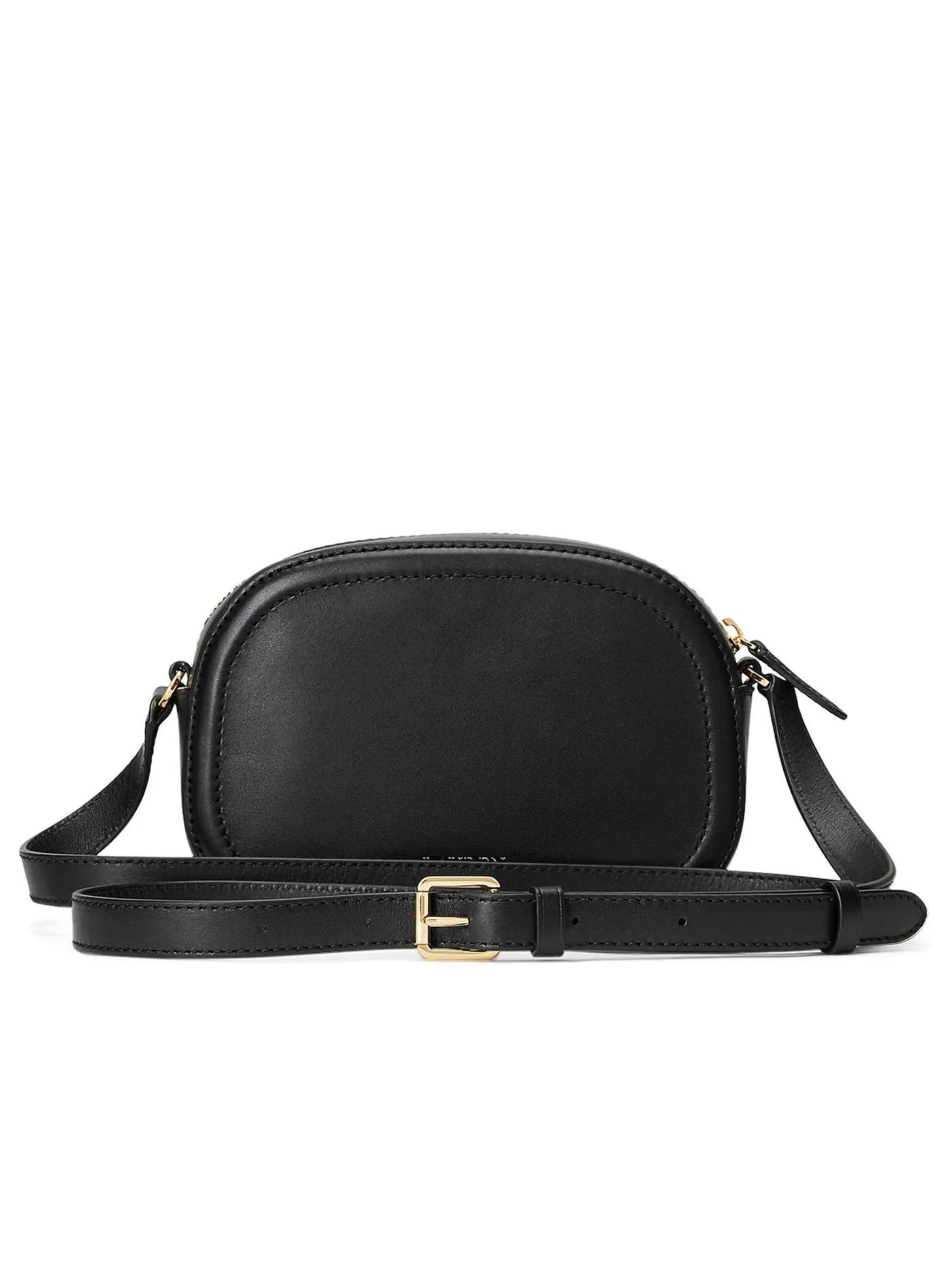 LAUREN RALPH LAUREN | Ledertasche - Umhängetasche JORDYNN Medium | schwarz