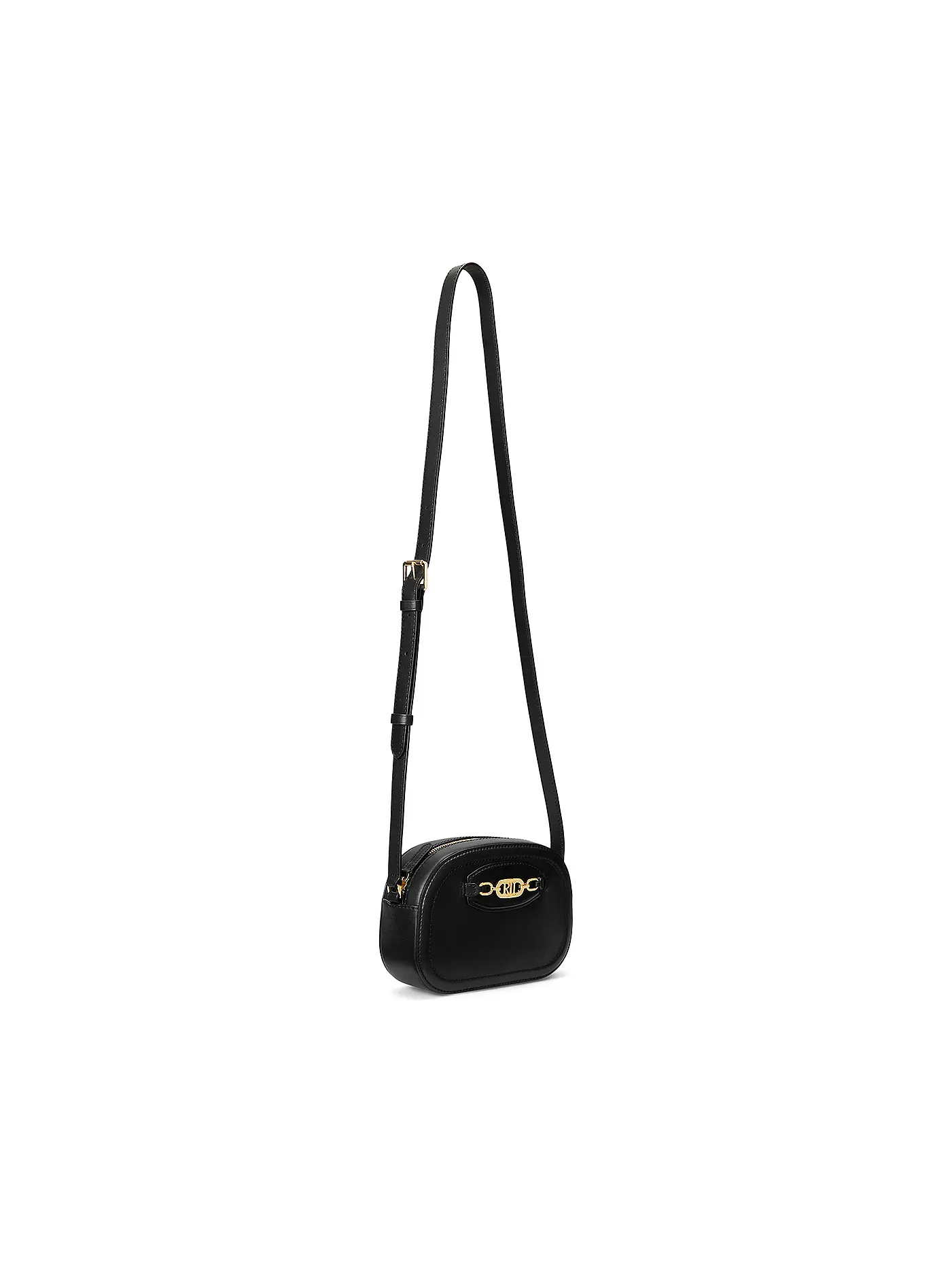 LAUREN RALPH LAUREN | Ledertasche - Umhängetasche JORDYNN Medium | schwarz