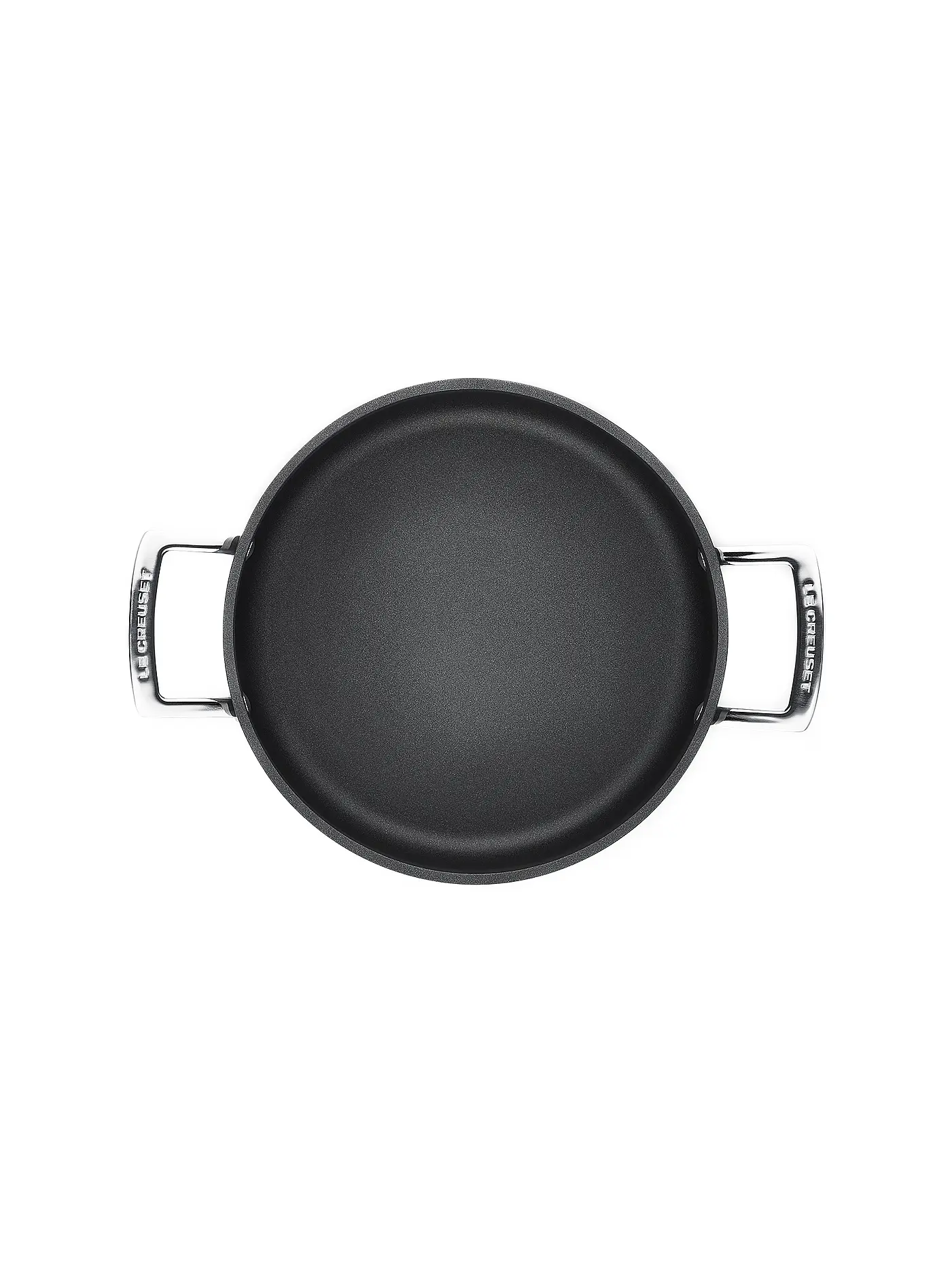 LE CREUSET | Alu-Schmorpfanne Antihaft Schwarz 24cm | schwarz