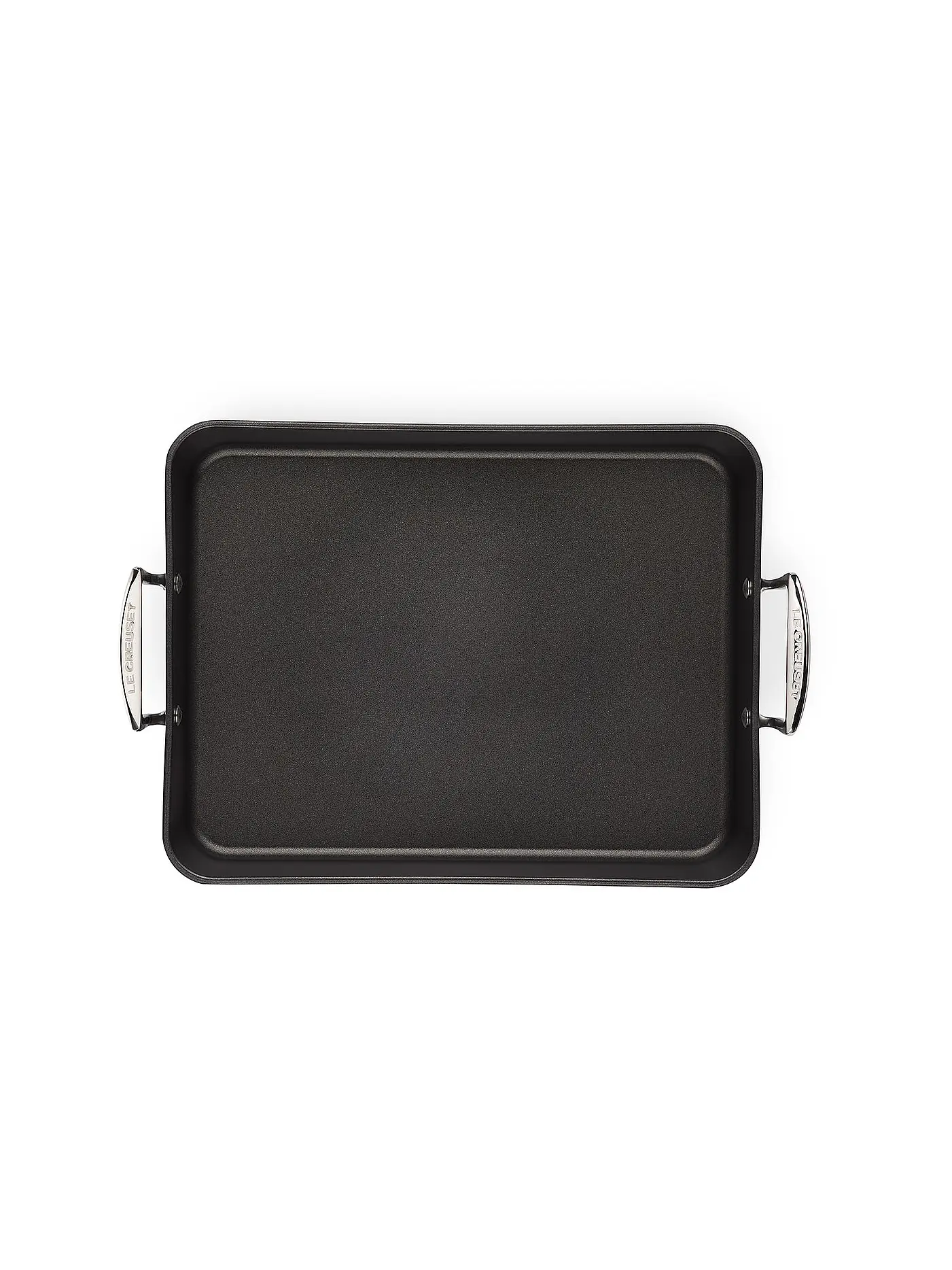 LE CREUSET | Aluminium-Antihaft Bratreine 35x27cm Schwarz | schwarz
