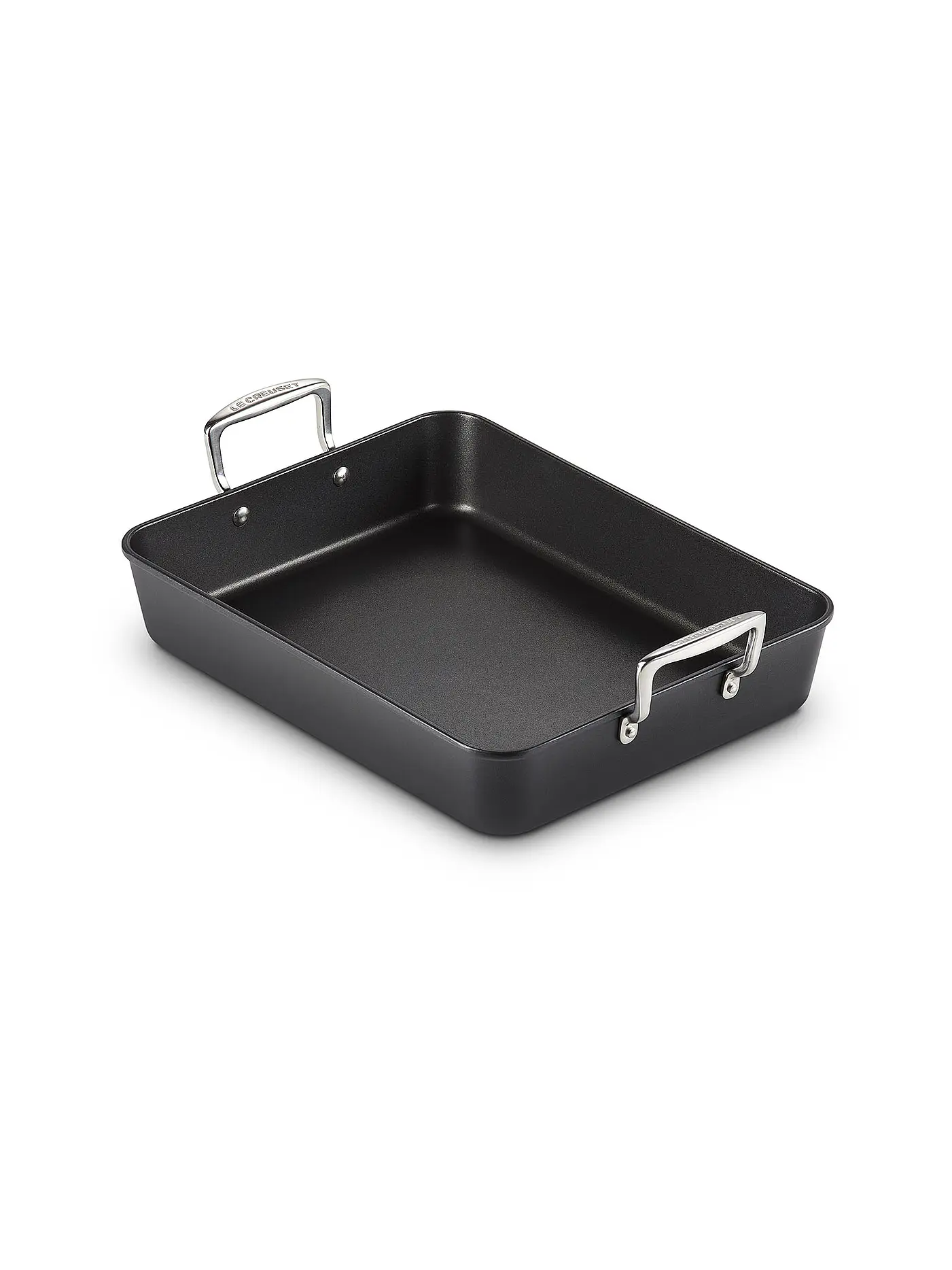 LE CREUSET | Aluminium-Antihaft Bratreine 35x27cm Schwarz | schwarz