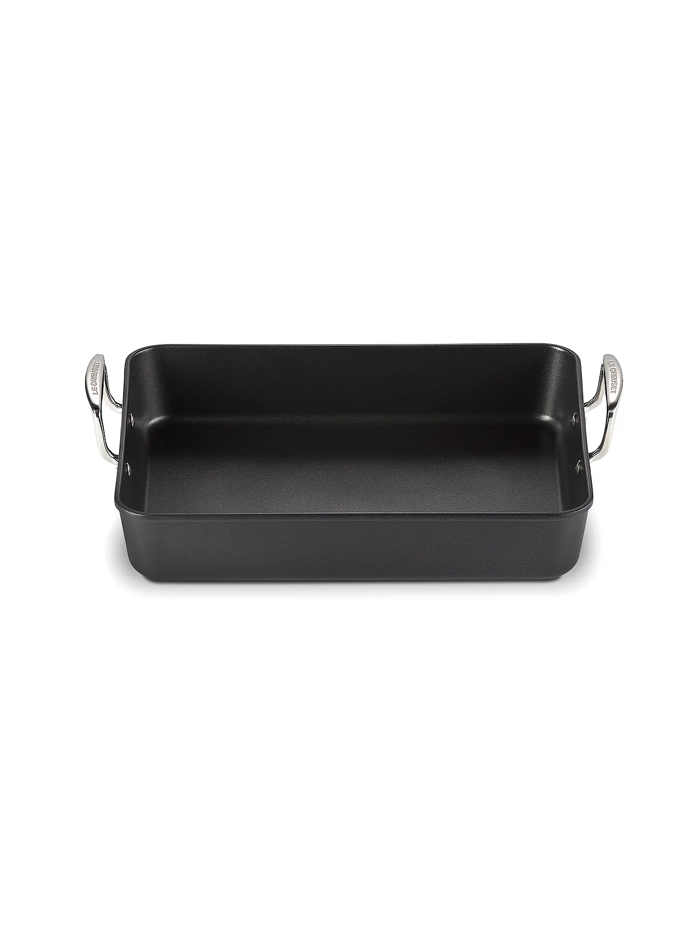 LE CREUSET | Aluminium-Antihaft Bratreine 35x27cm Schwarz | schwarz