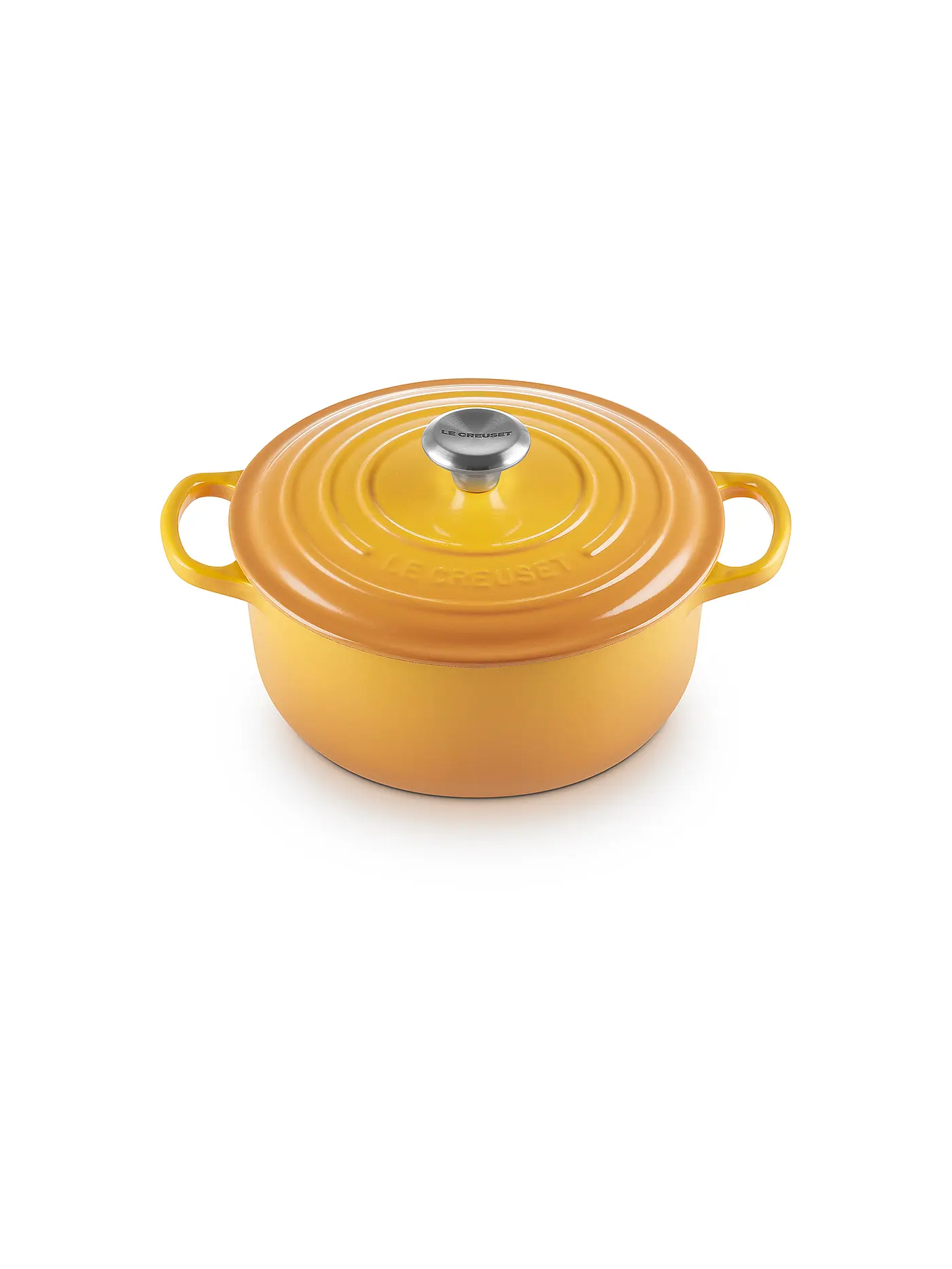 LE CREUSET | Bräter rund SIGNATURE 20cm Nectar | gelb