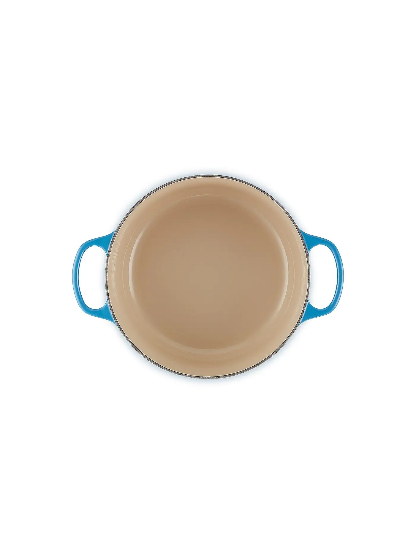 LE CREUSET | Bräter rund SIGNATURE 26cm Azure | blau