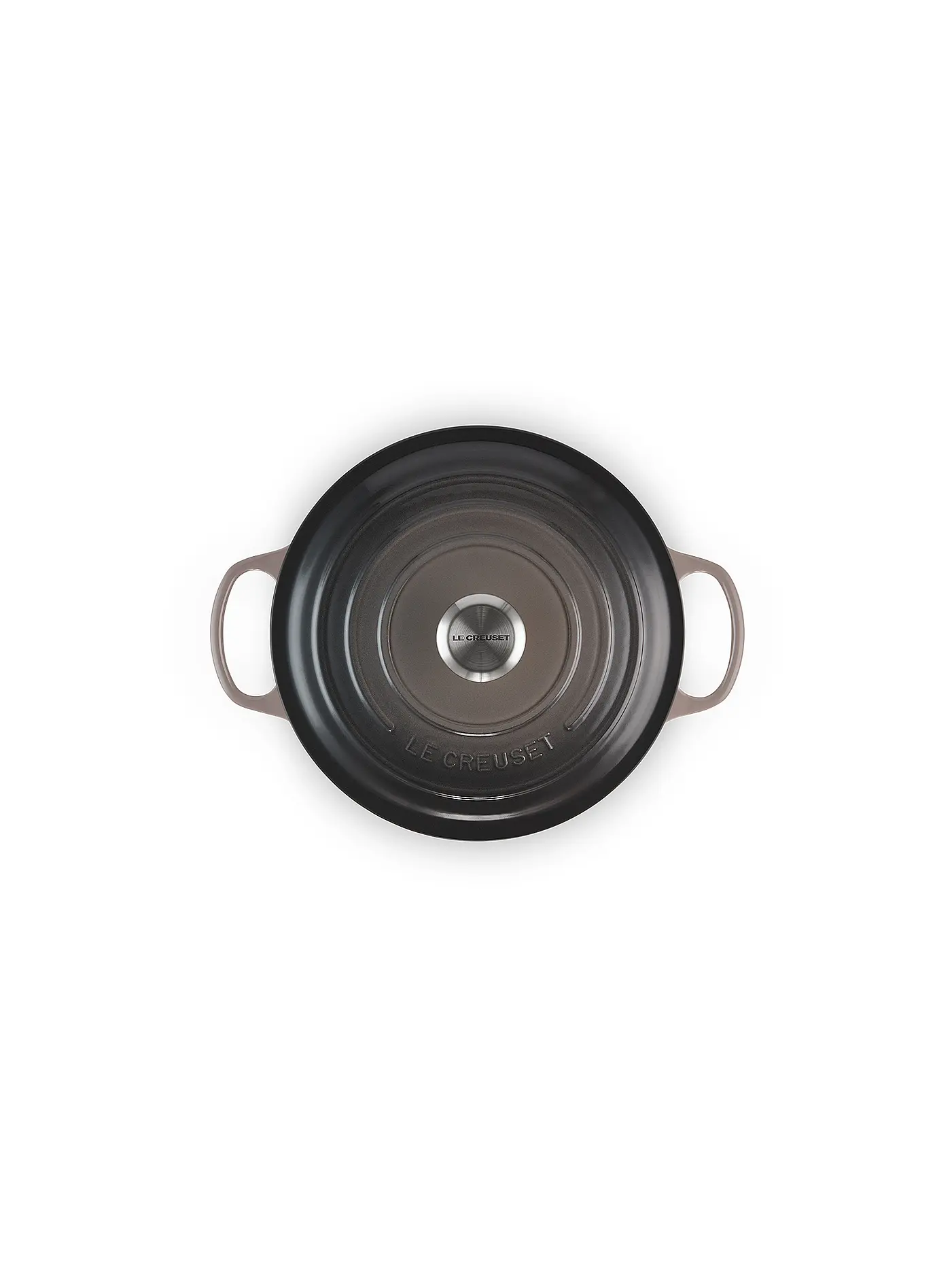 LE CREUSET | Bräter rund SIGNATURE 26cm Flint | grau