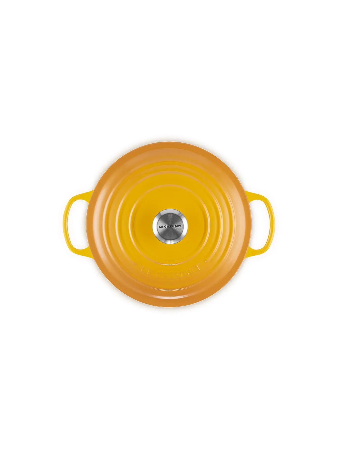 LE CREUSET | Bräter rund SIGNATURE 26cm Nectar | gelb