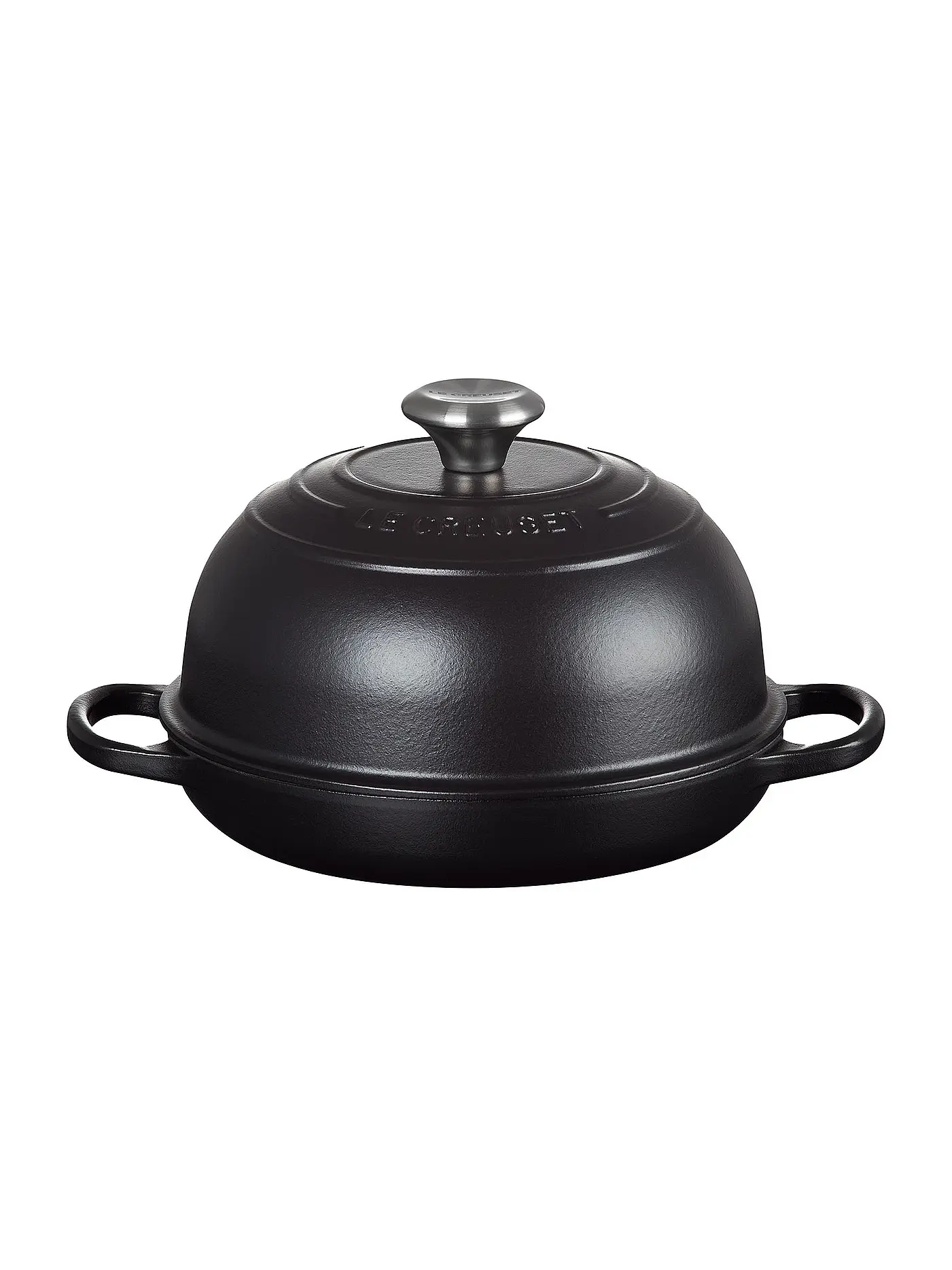 LE CREUSET | Brot Bräter aus Gusseisen 24cm Schwarz | schwarz