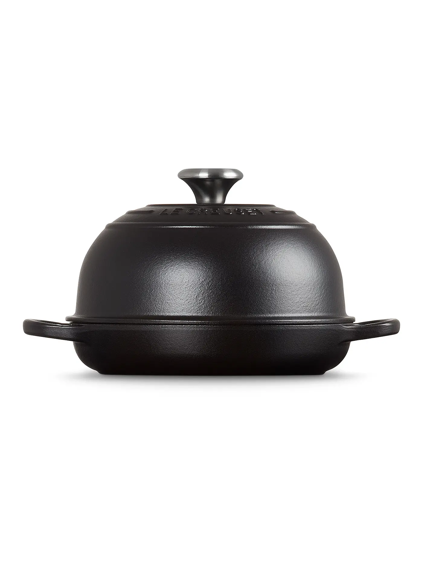 LE CREUSET | Brot Bräter aus Gusseisen 24cm Schwarz | schwarz